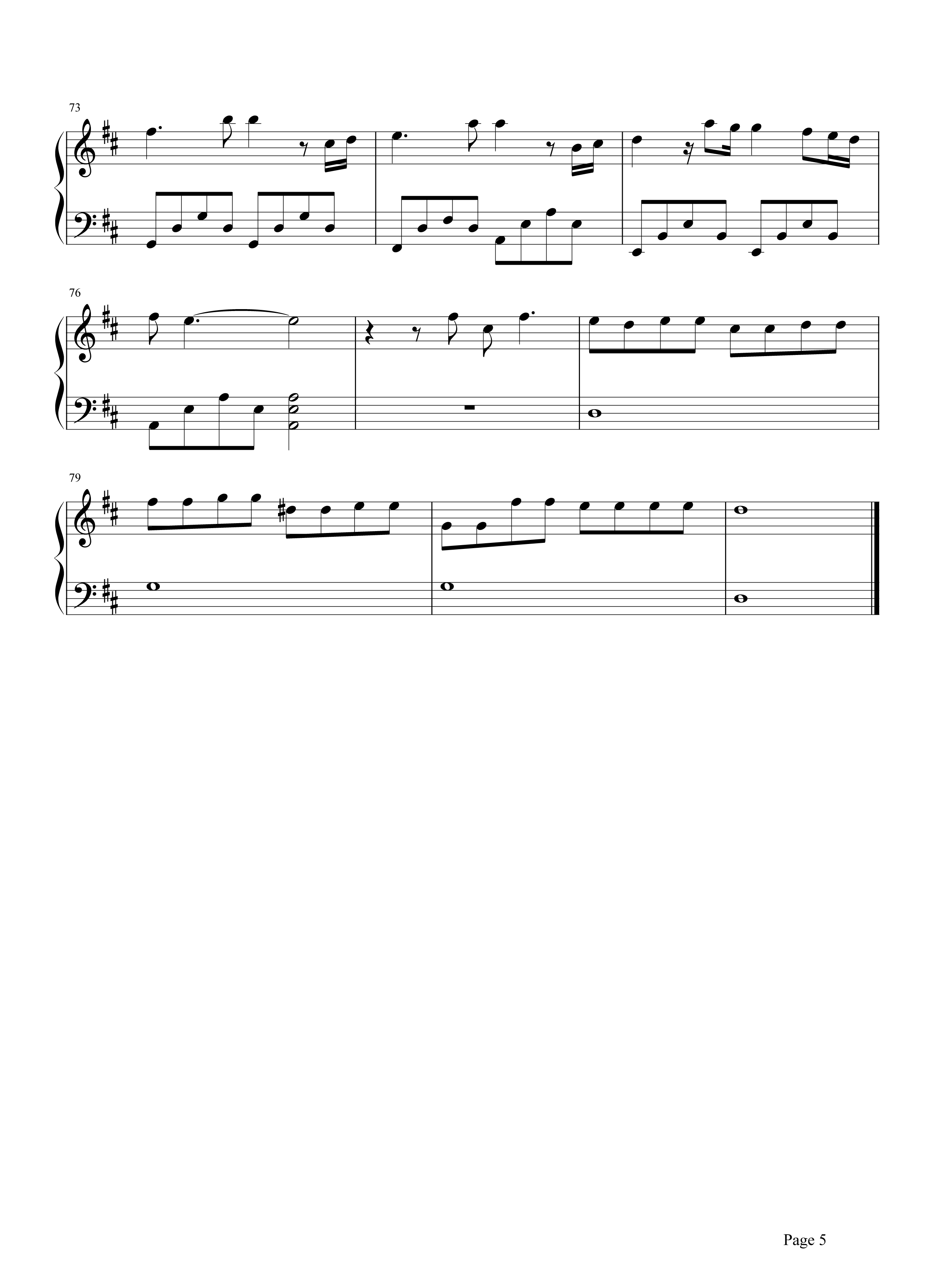 终于爱情钢琴谱 Ella产后开嗓电影主题曲5