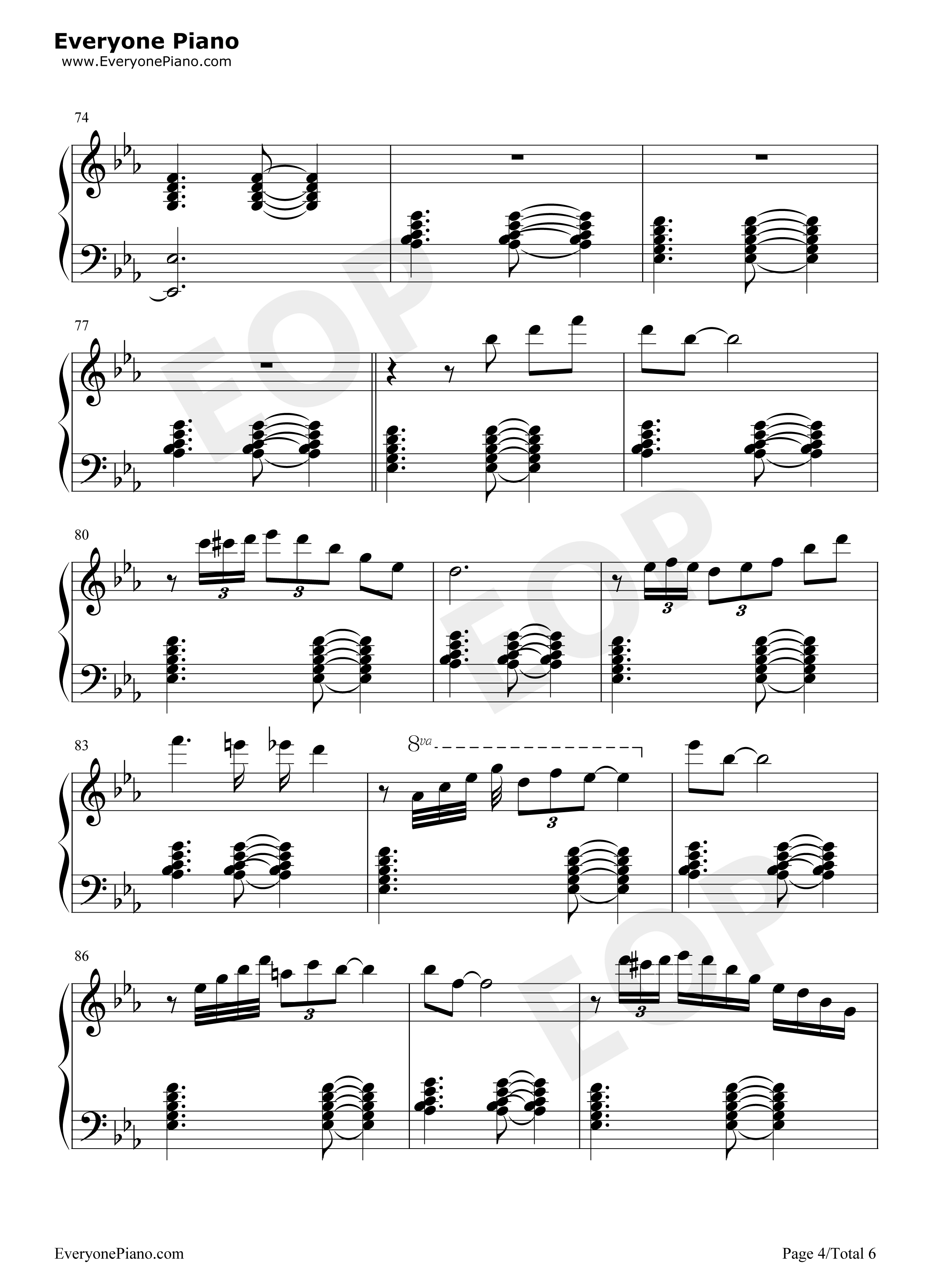 Great Pumpkin Waltz钢琴谱-Vince Guaraldi4