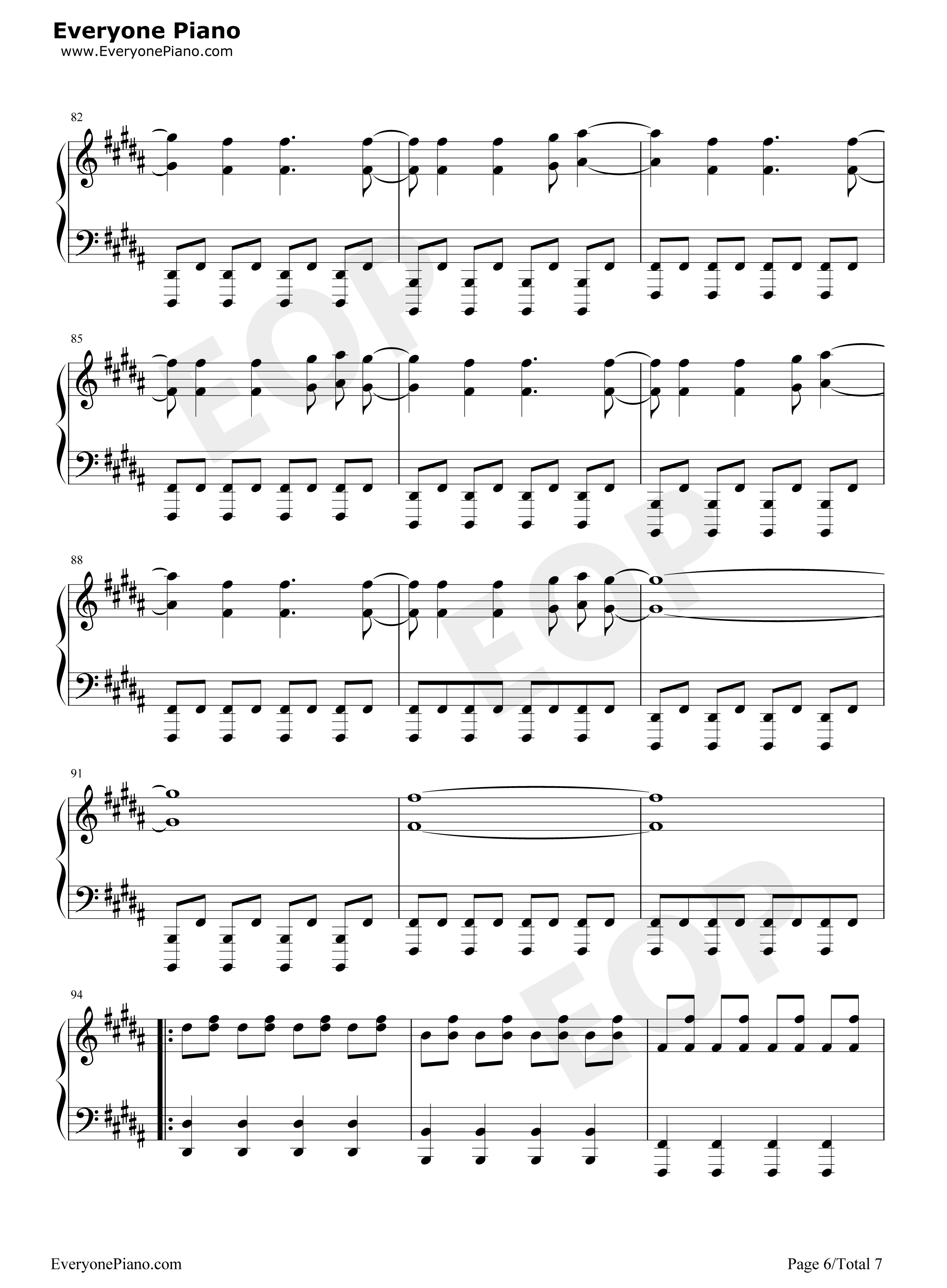 Trees钢琴谱-Twenty One Pilots6