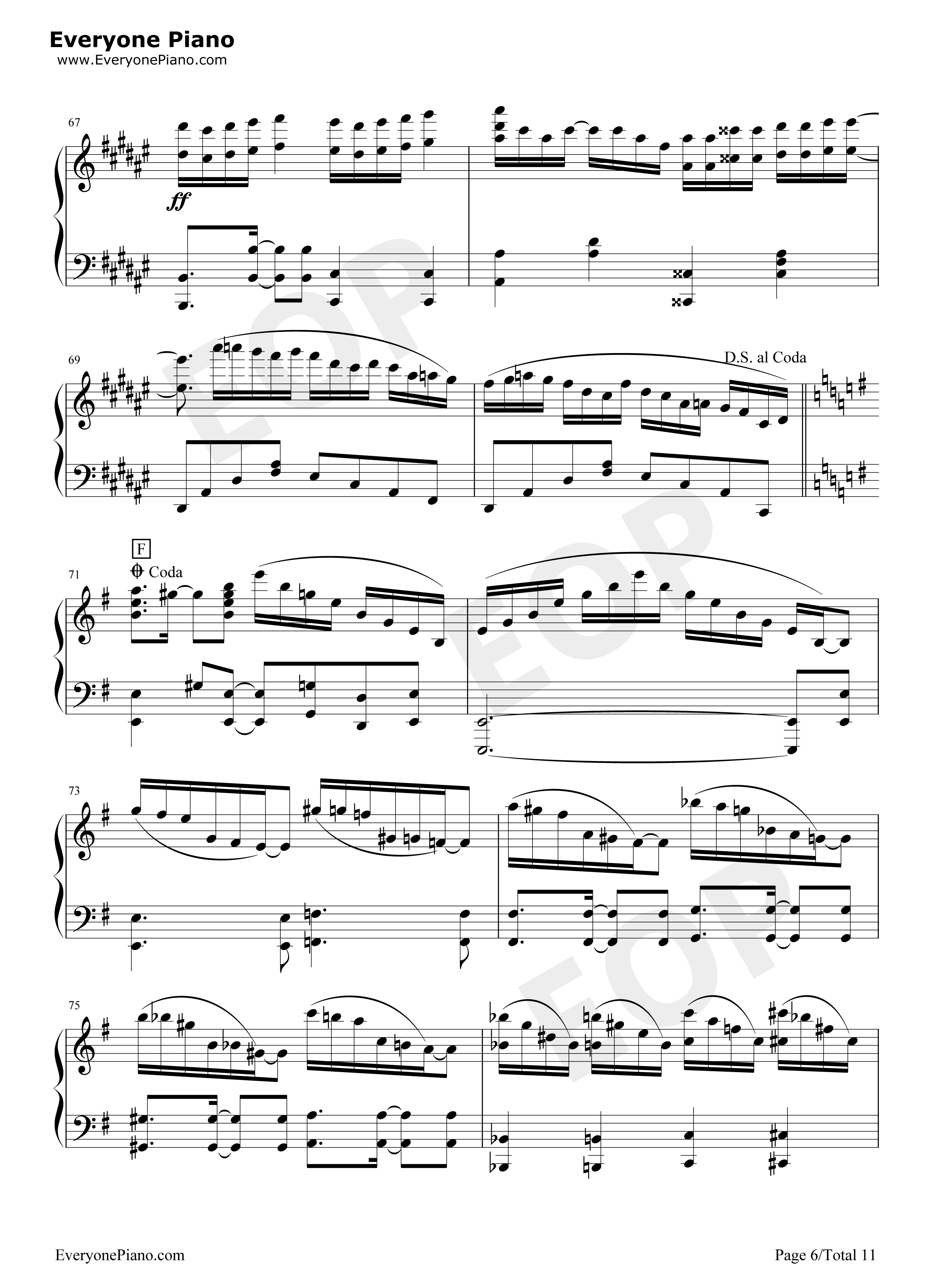 Synchrogazer钢琴谱-水树奈々6