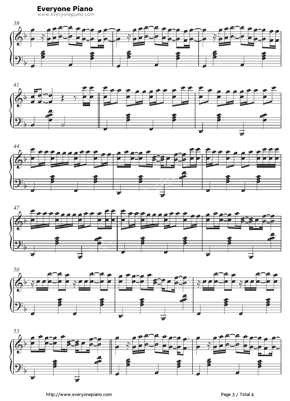 Here's to Never Growing Up钢琴谱-AvrilLavigne3