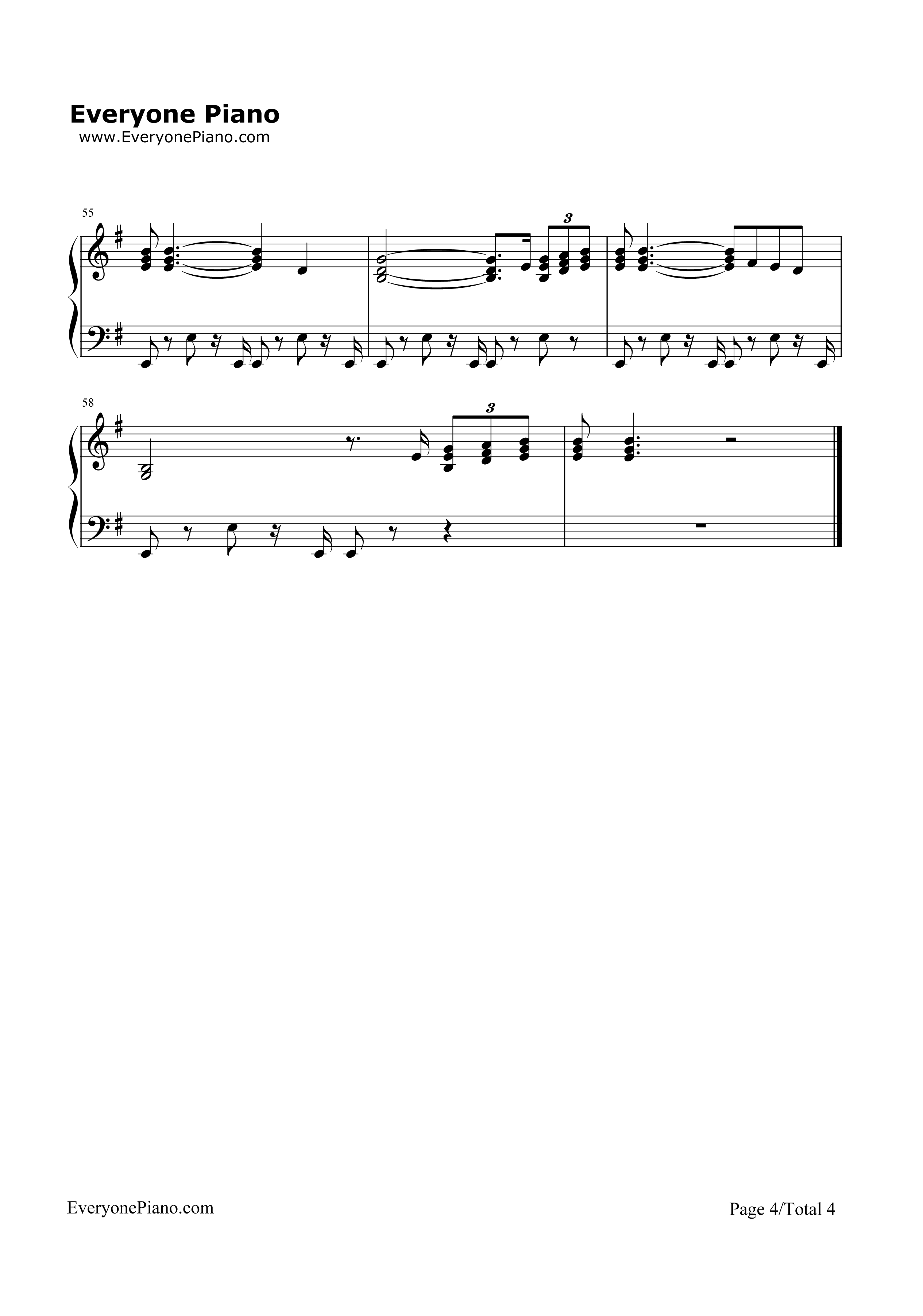 If I Was Your Woman/Walk On By钢琴谱-Alicia Keys4