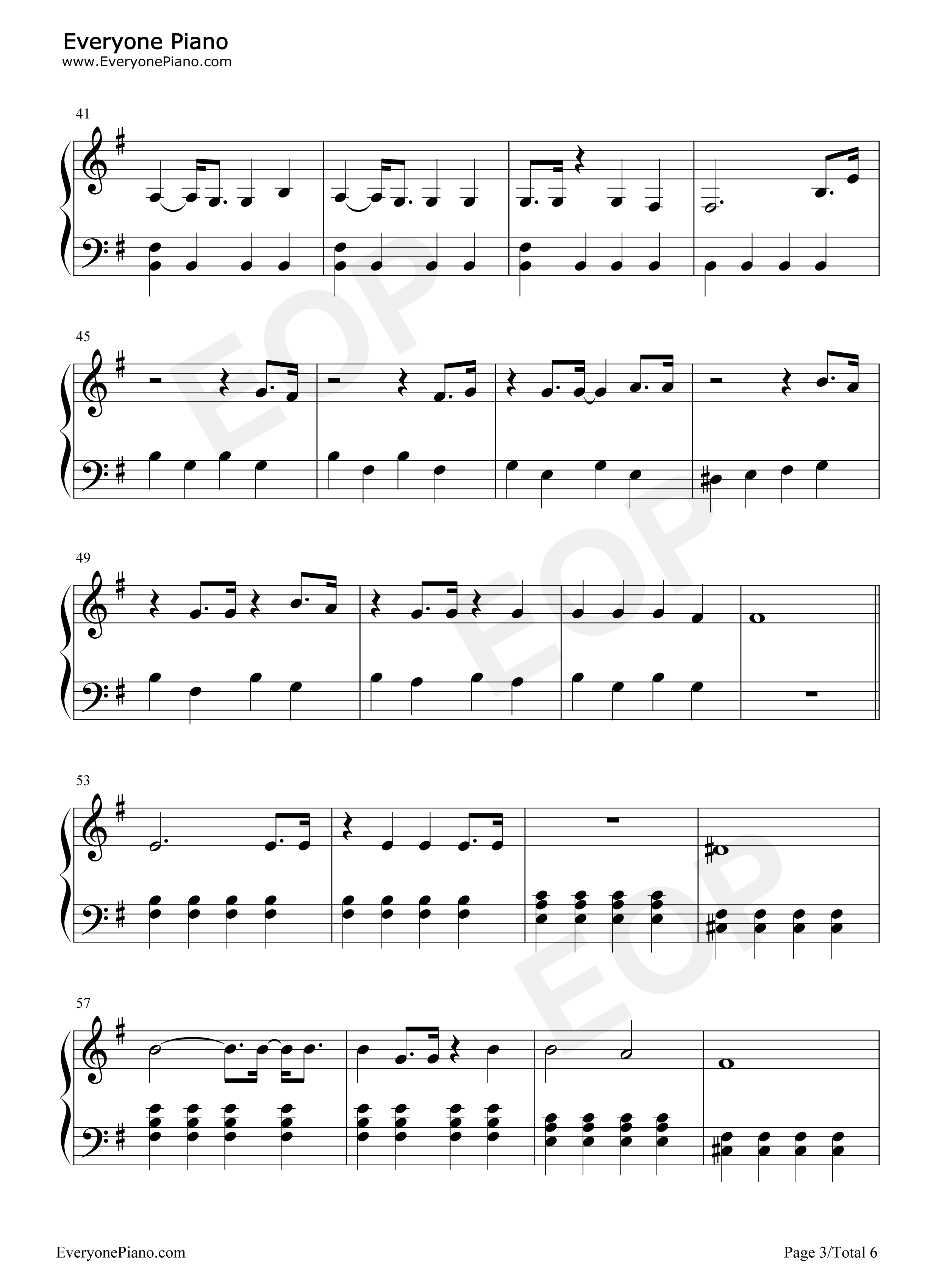 Warriors钢琴谱-Imagine Dragons3