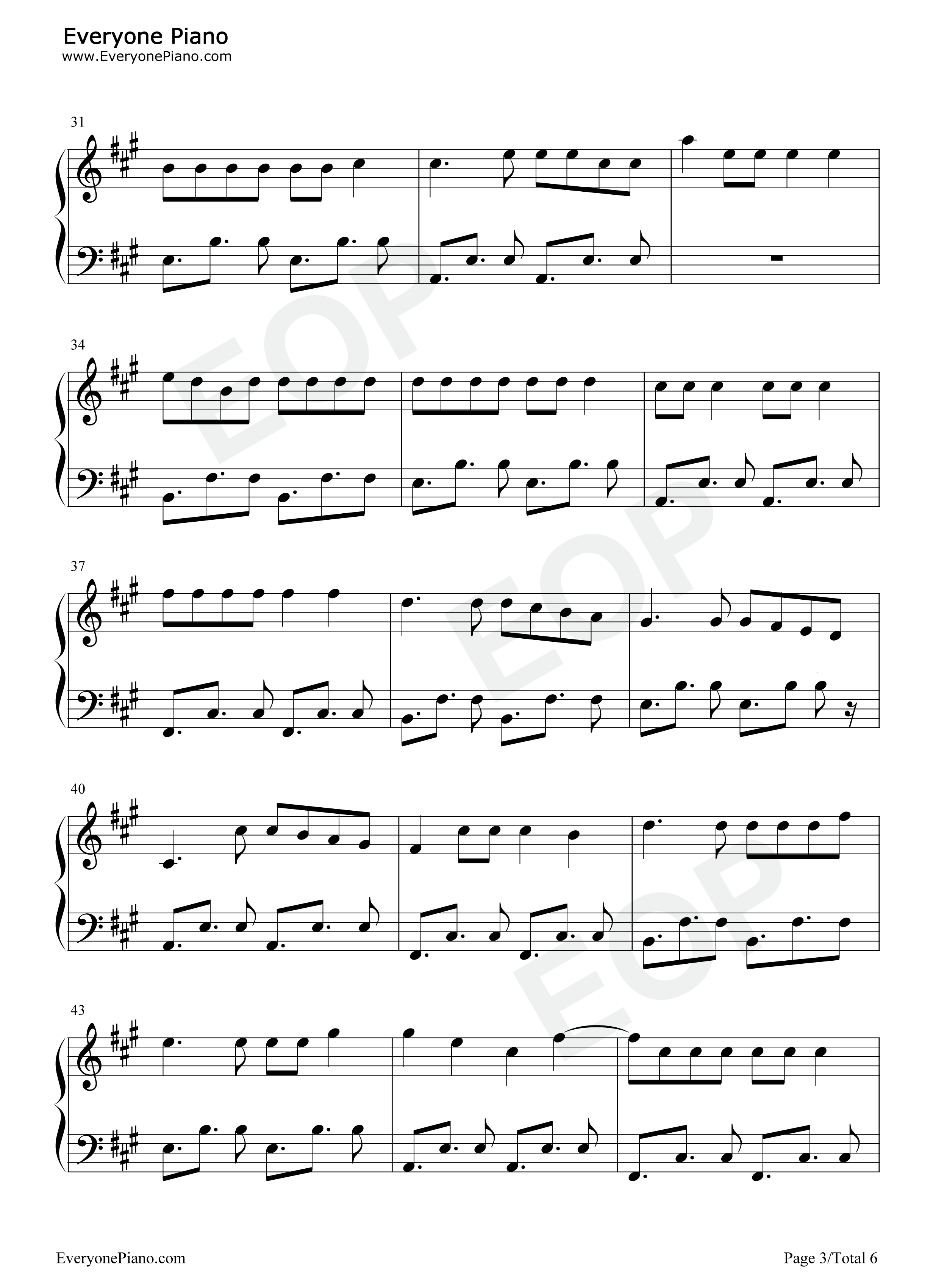 Follow You钢琴谱-Imagine Dragons3