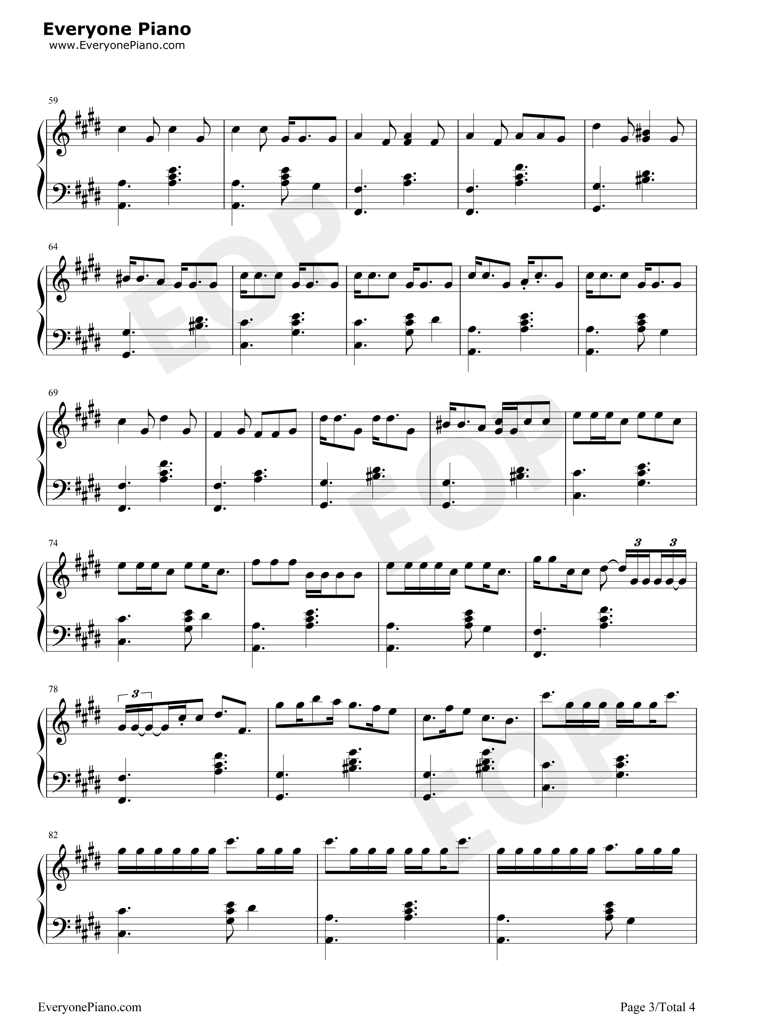 7 Rings钢琴谱-Ariana Grande3