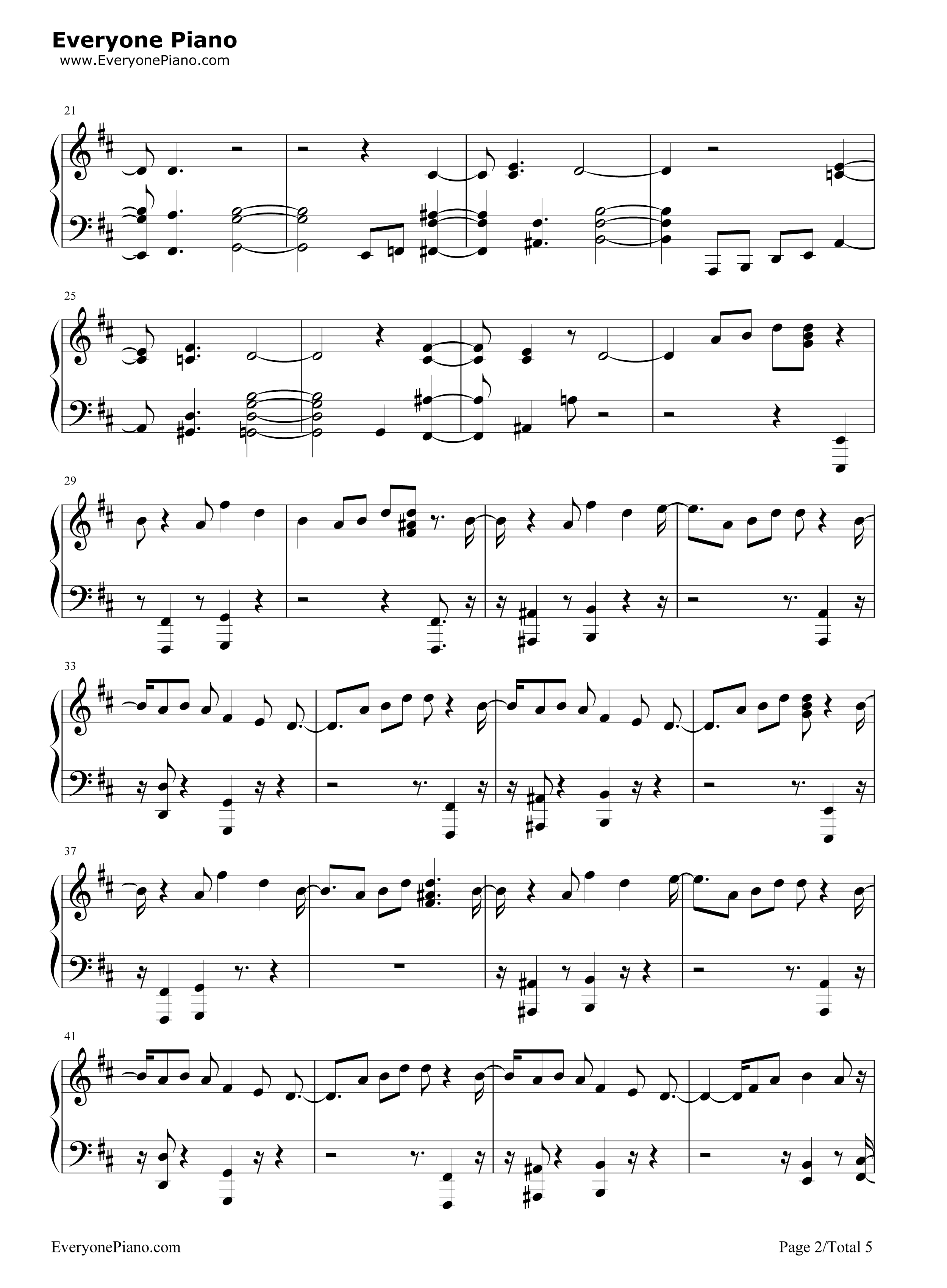 Sorry Not Sorry钢琴谱-Demi Lovato2
