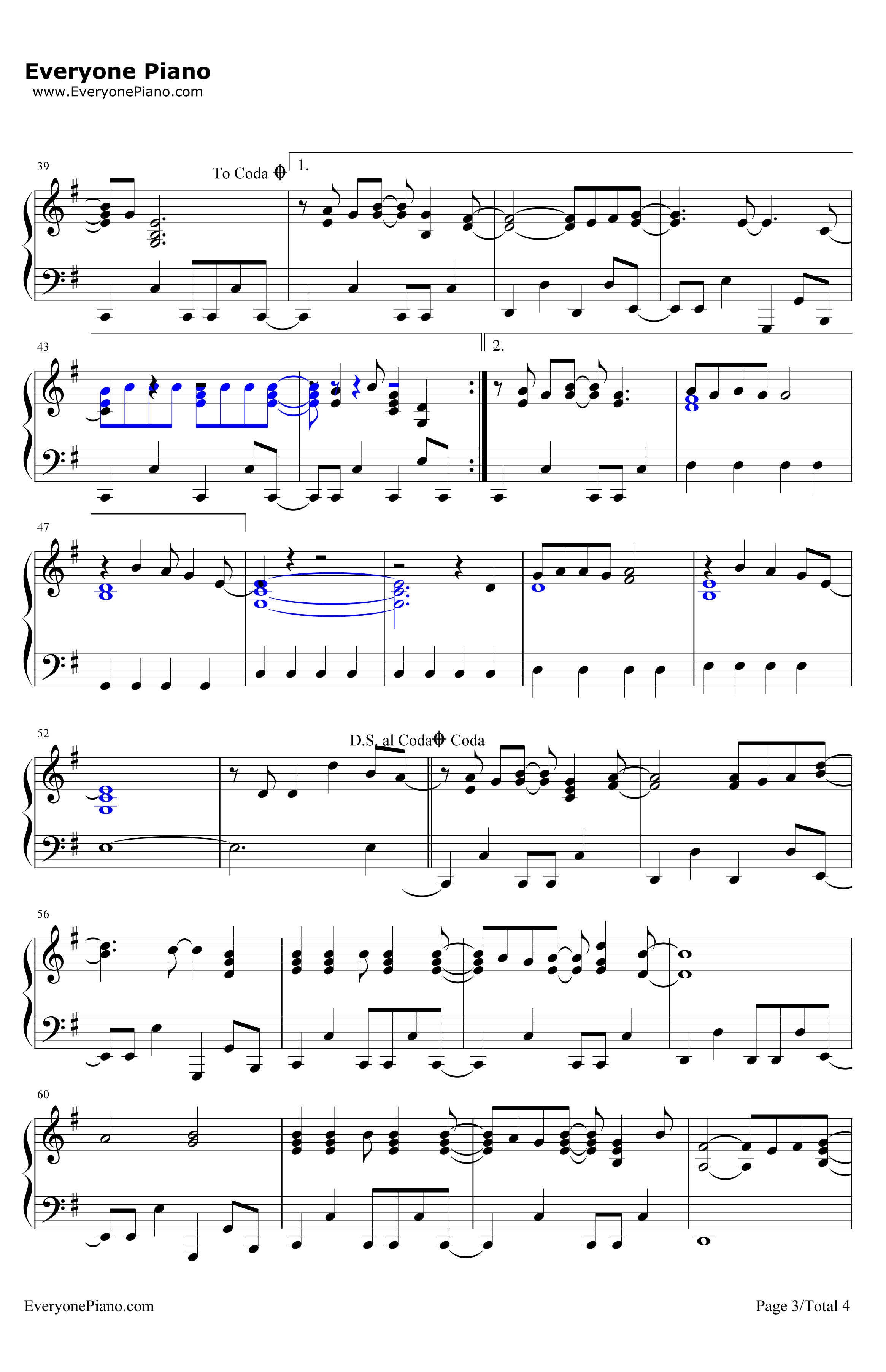 StoptheWorld钢琴谱-DemiLovato3