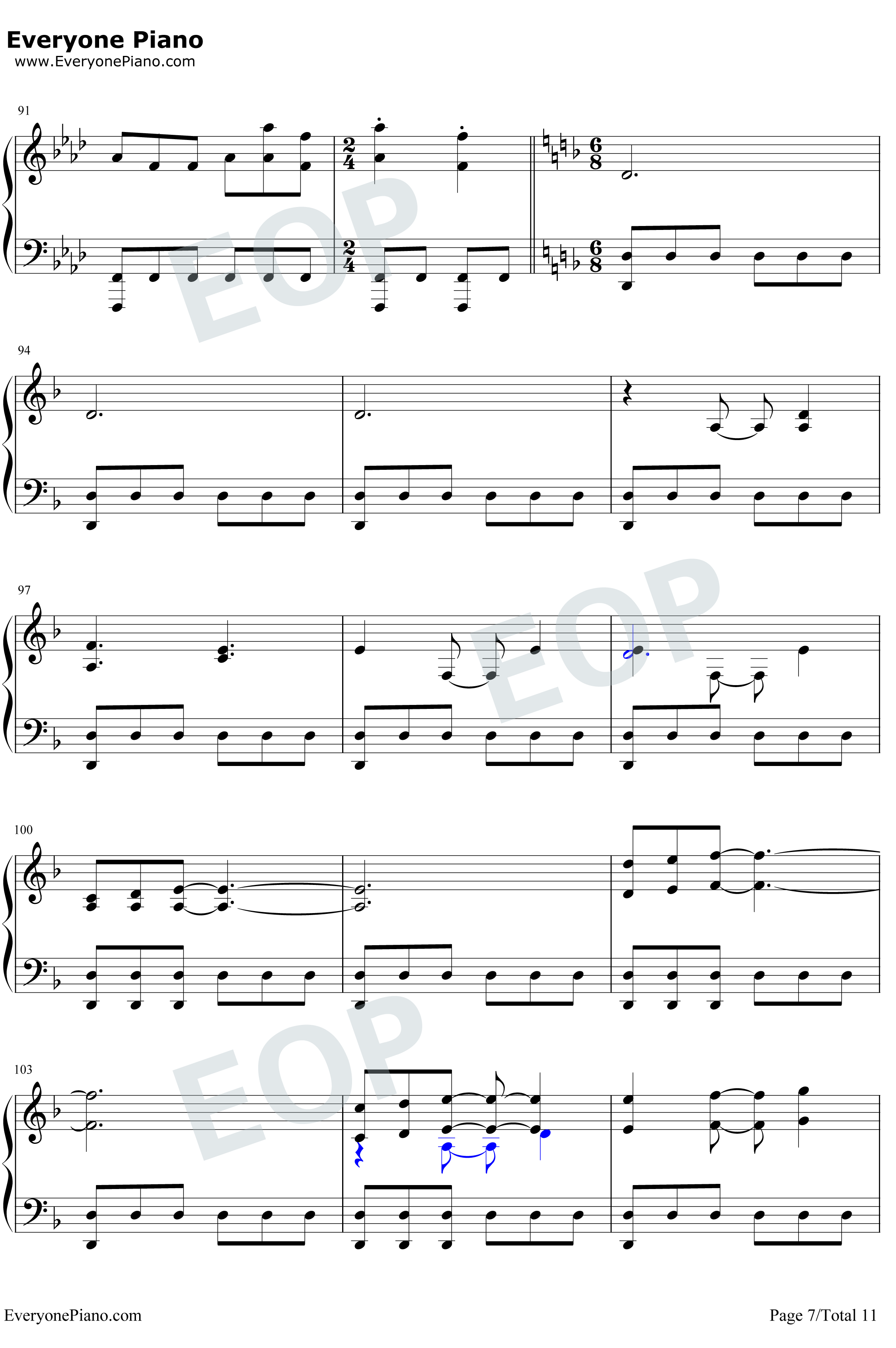 Forge钢琴谱-Alan Silvestri7