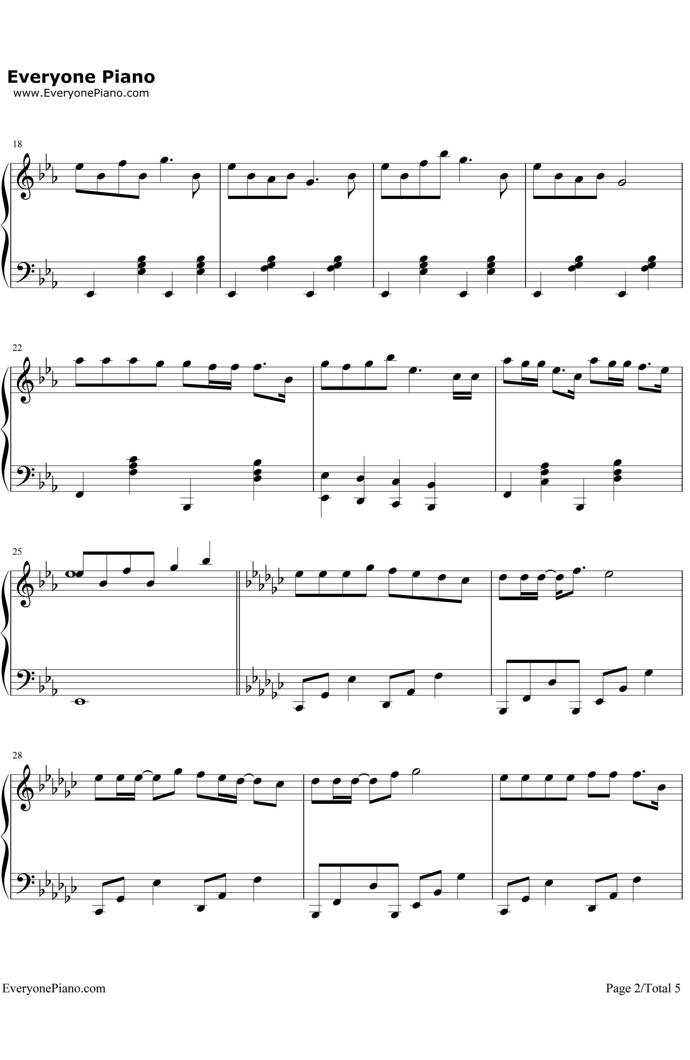 When Christmas Comes To Town钢琴谱-MatthewHallMeaganMoore-圣诞歌曲2