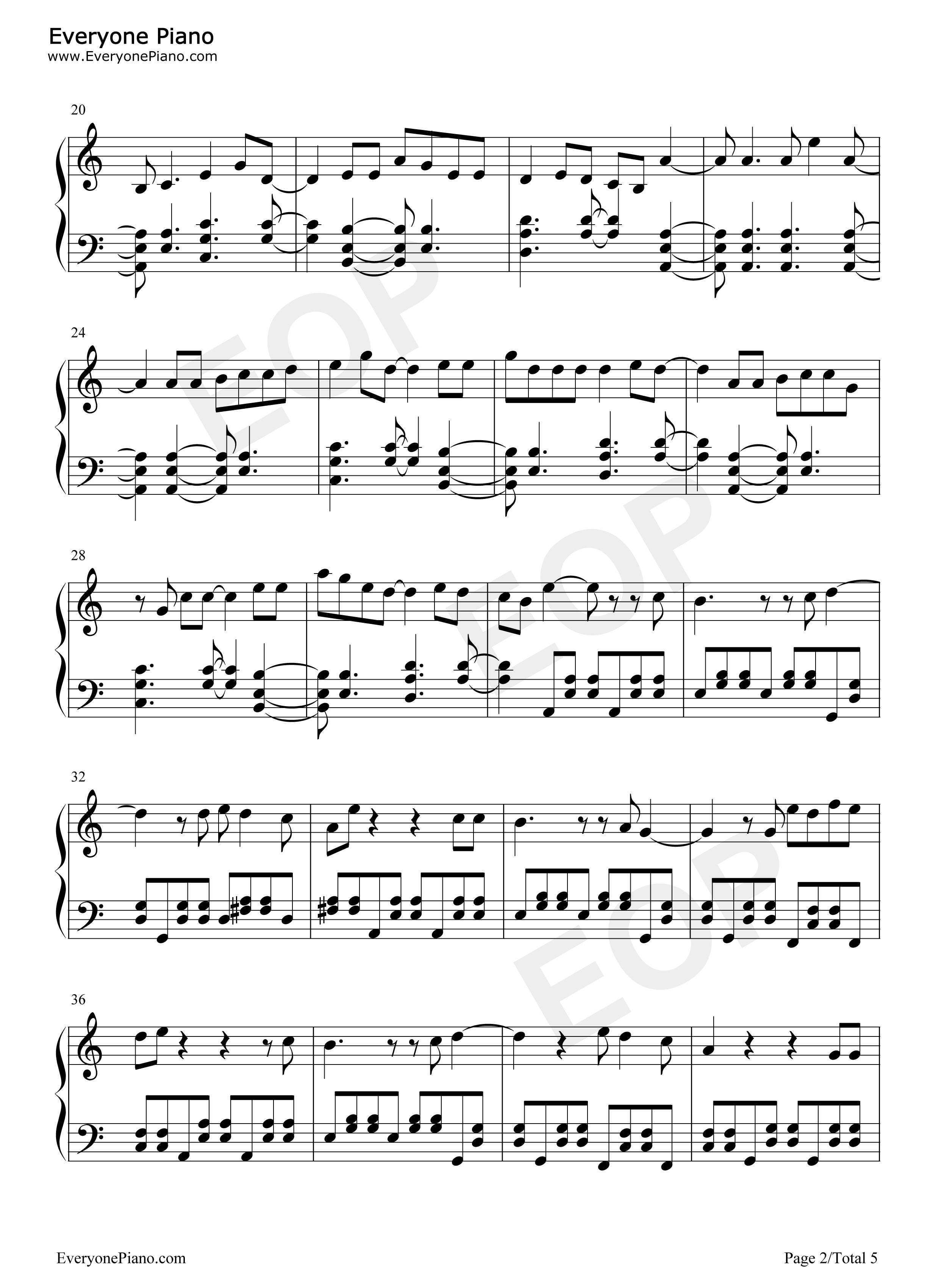 Riverside钢琴谱-Agnes Obel2
