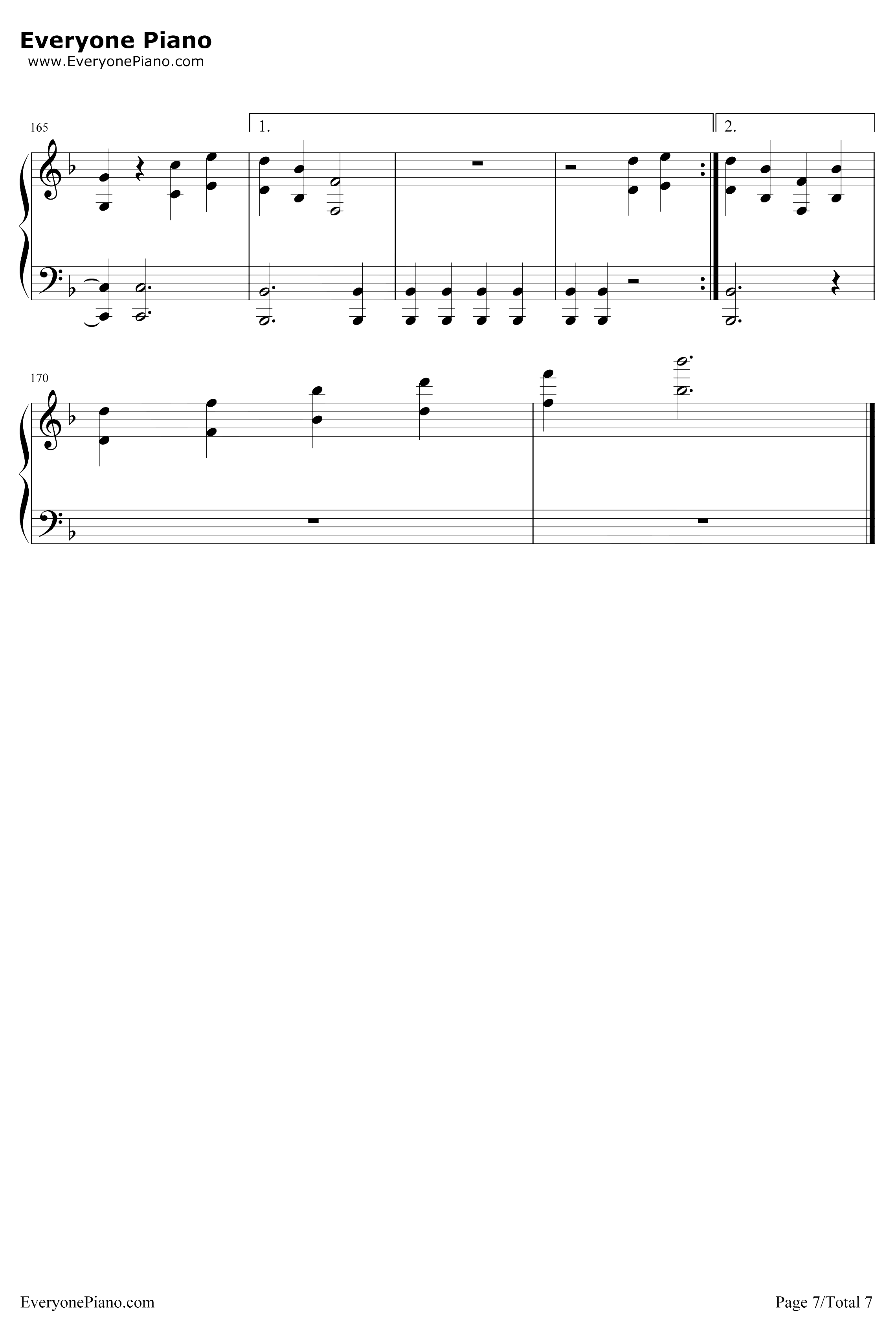 Dangerously钢琴谱-CharliePuth-CharliePuth7