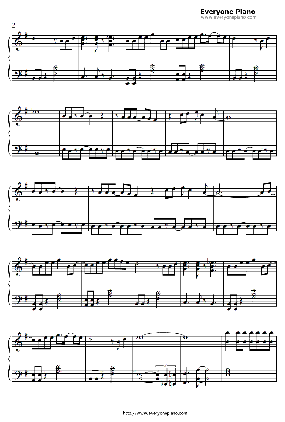 爱をとりもどせ钢琴谱-CrystalKing(クリスタルキング)-北斗神拳OP12