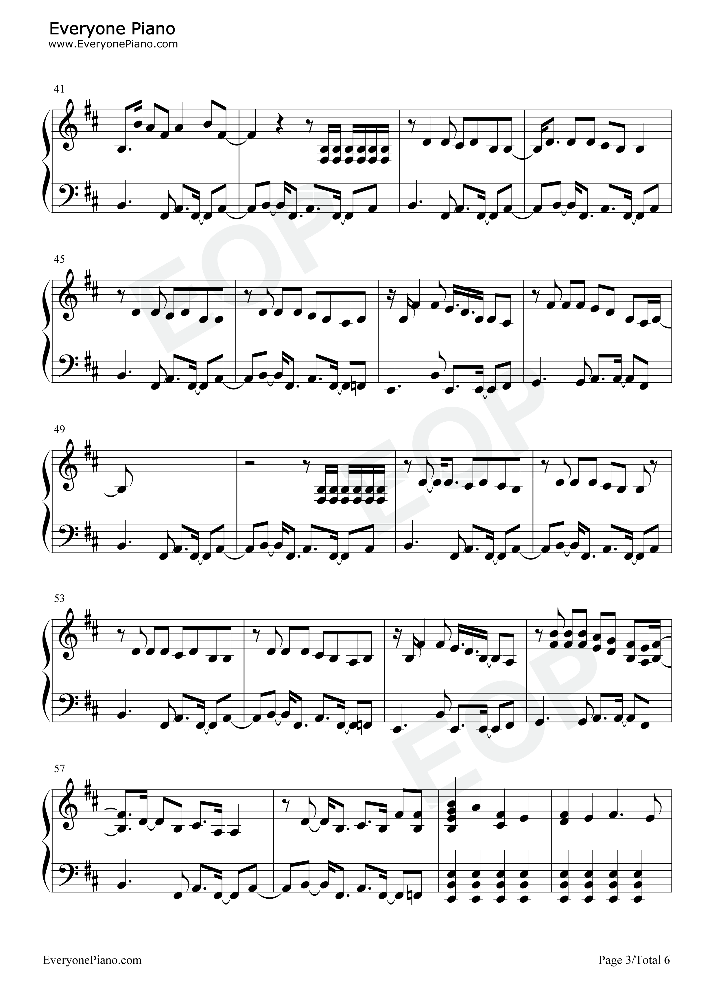 No Roots钢琴谱-Alice Merton3