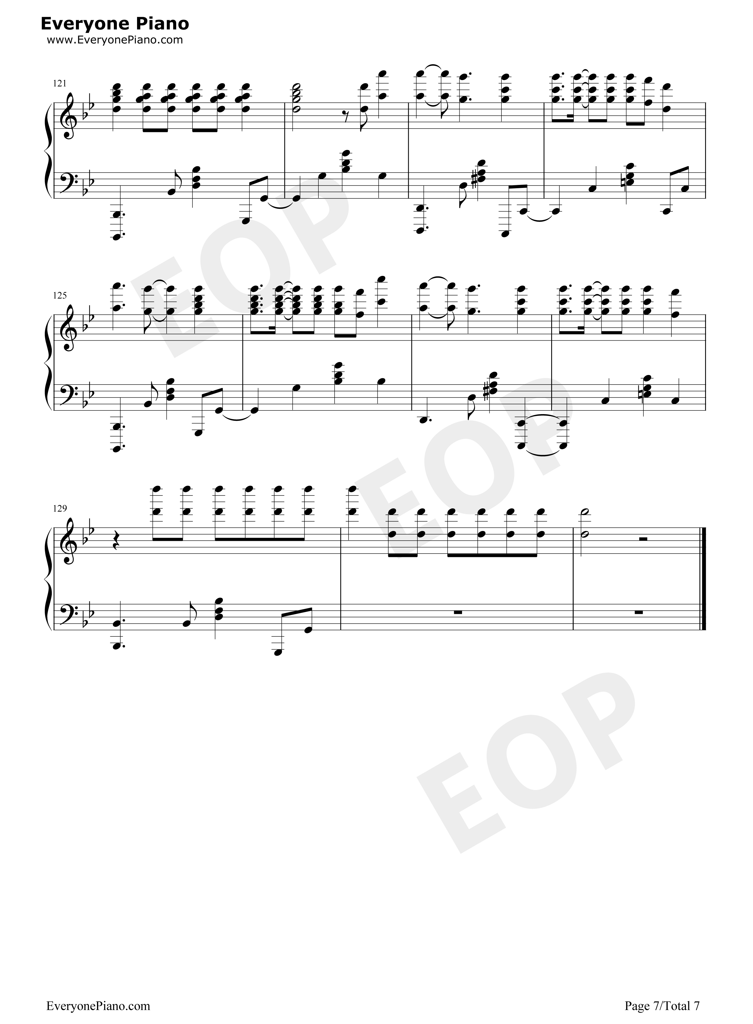POP STARS钢琴谱-KDA7