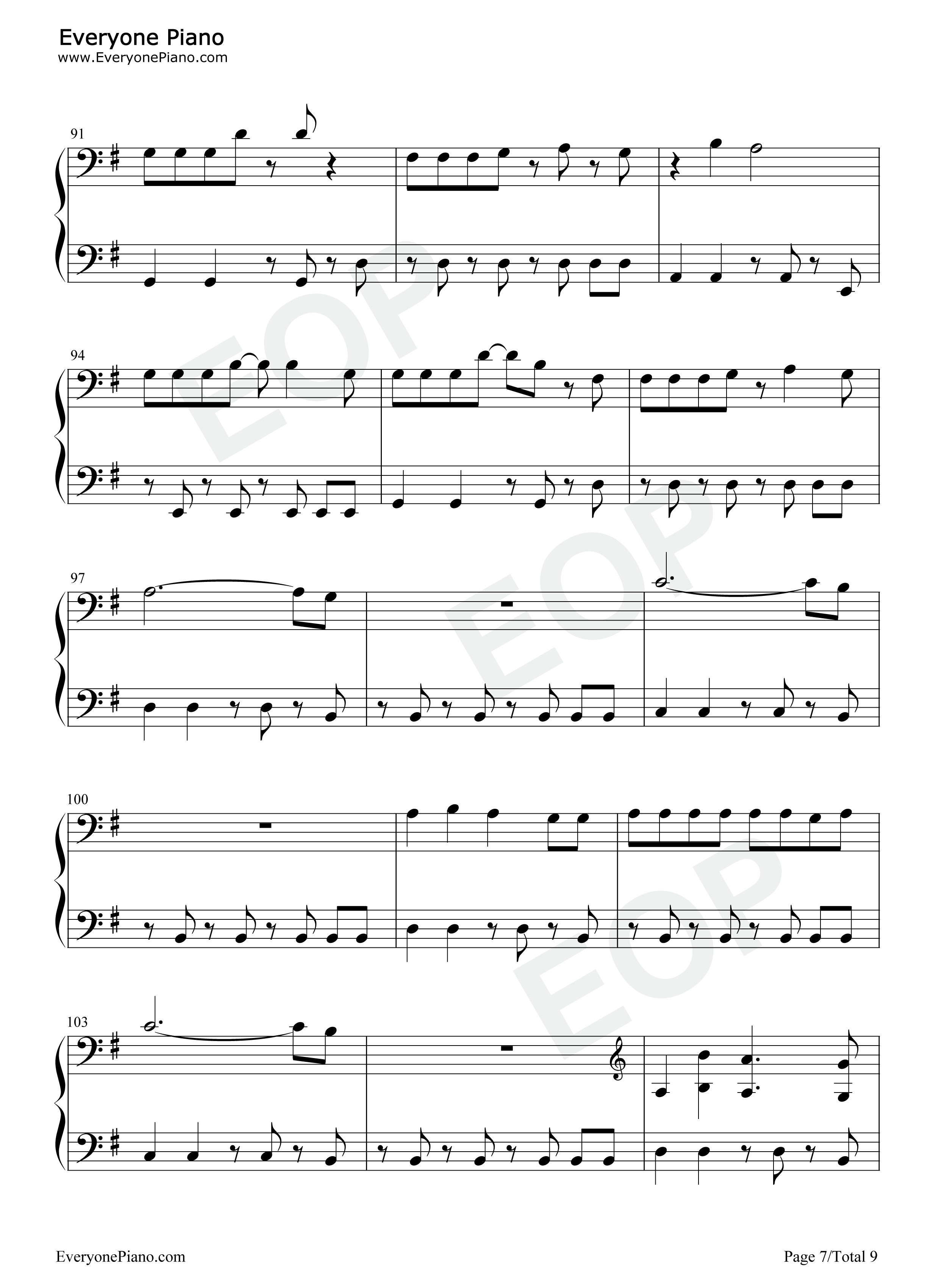 The Last Great American Dynasty钢琴谱-Taylor Swift7
