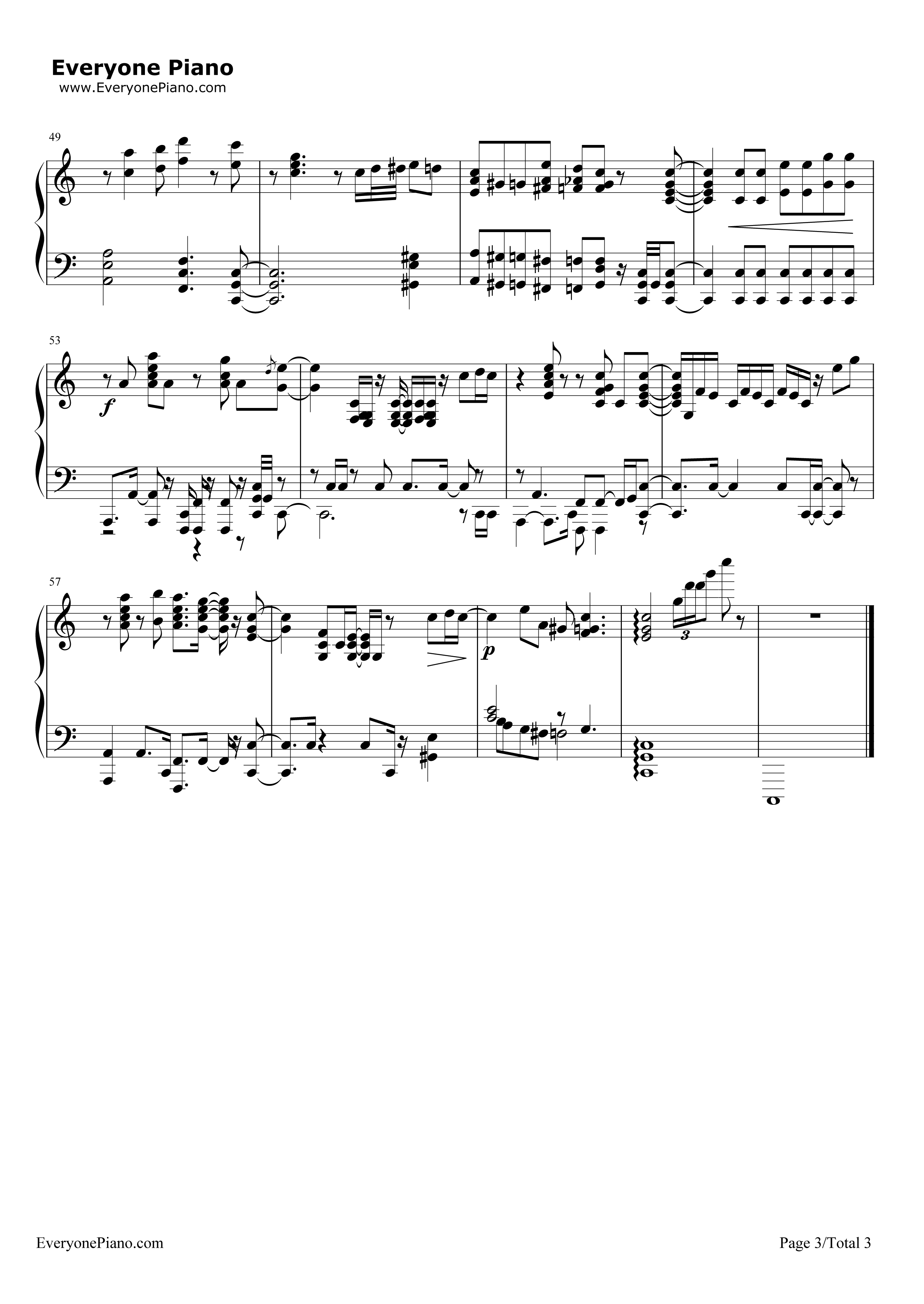 Stay with Me完全版钢琴谱-Sam Smith3