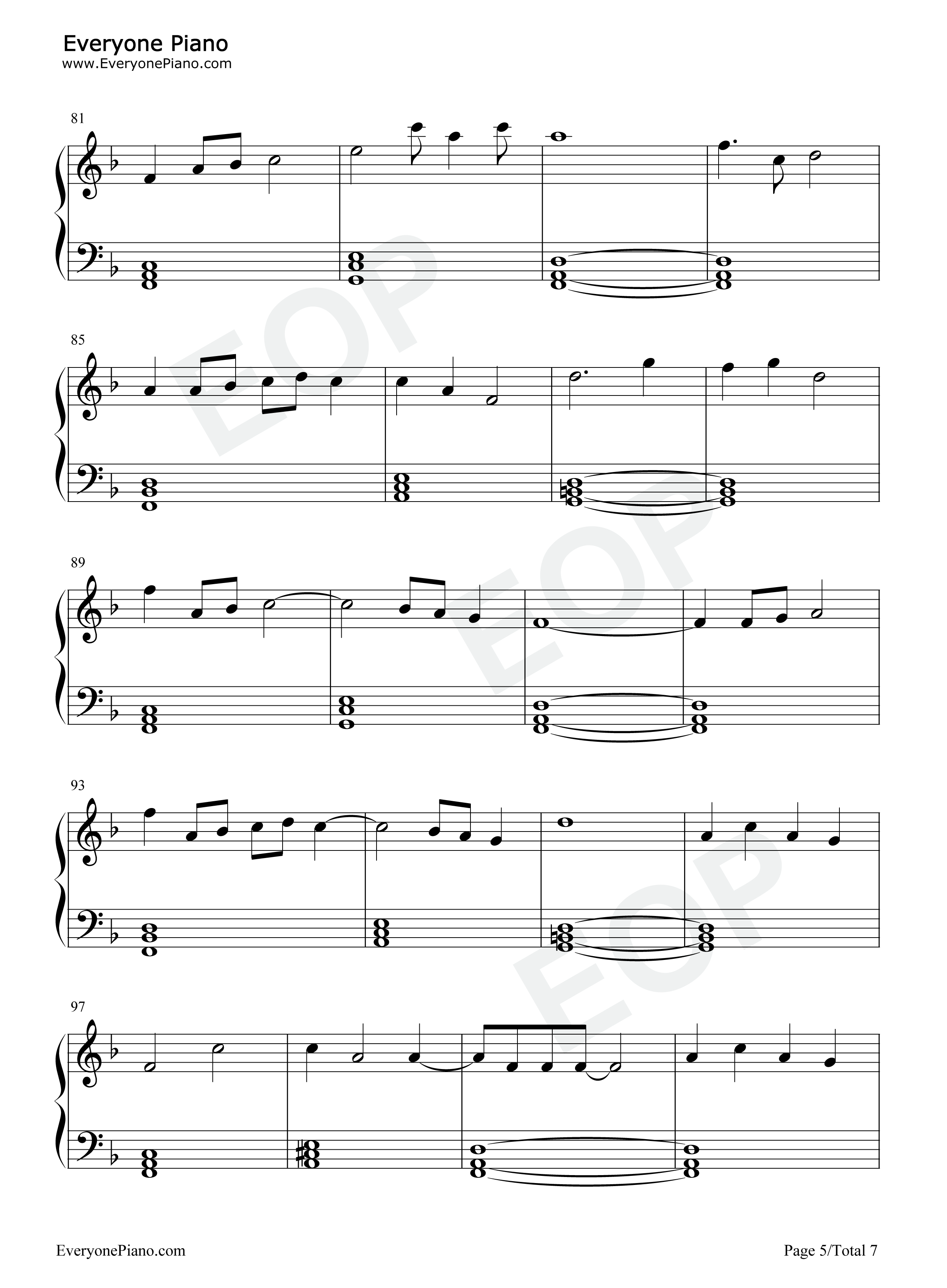 Christmas Saves the Year钢琴谱-Twenty One Pilots5