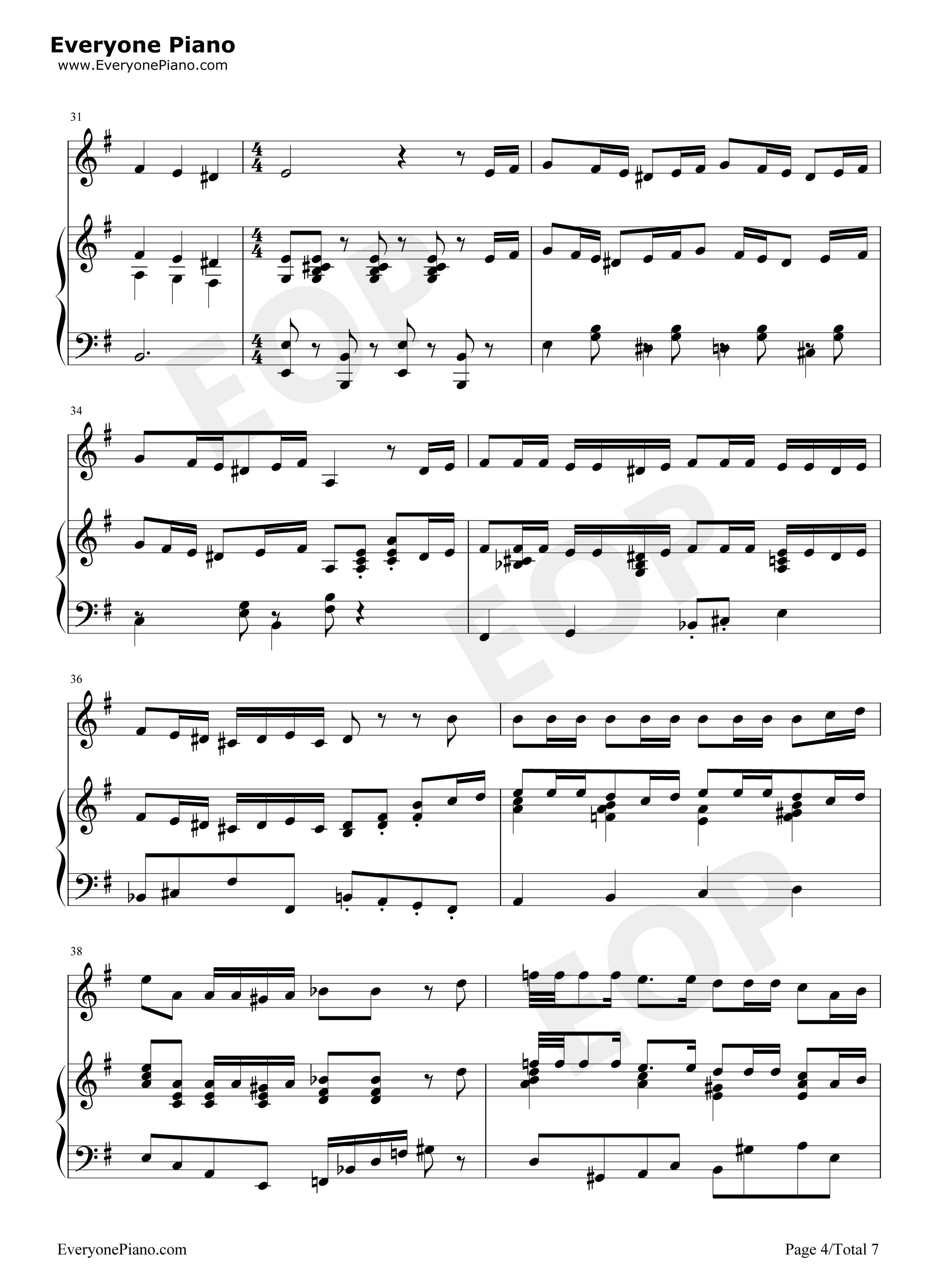 Jack's Lament钢琴谱-Danny Elfman4