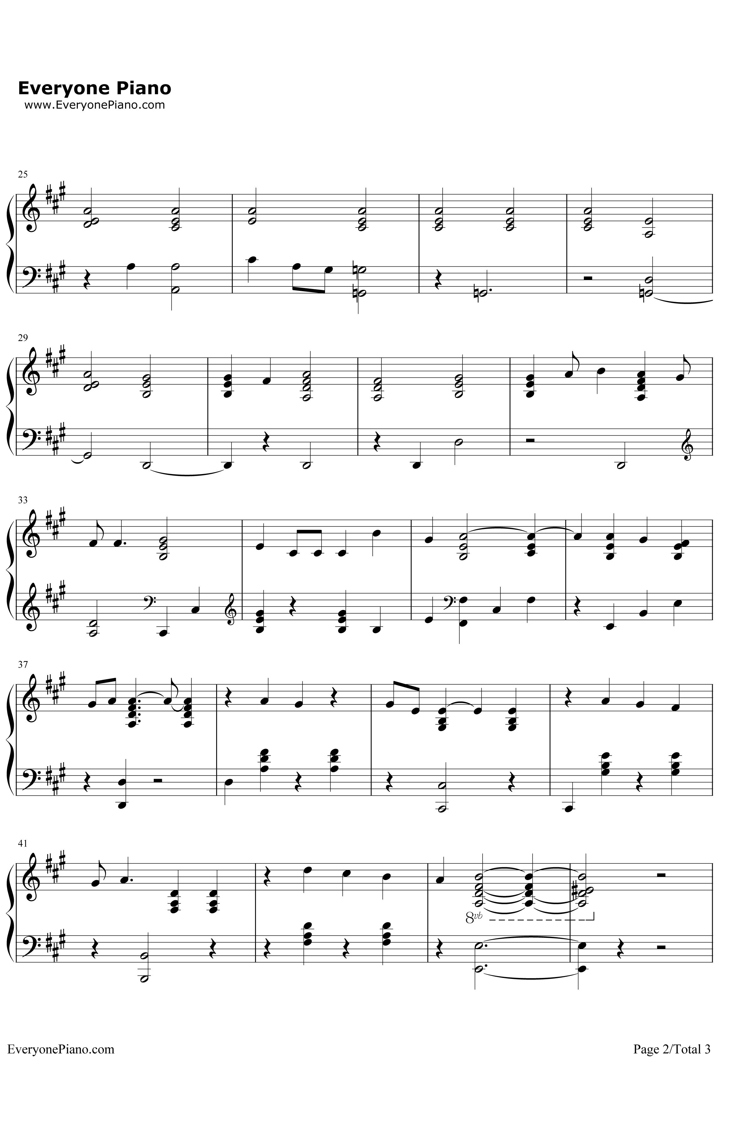 アルモニ钢琴谱-KOKIA-动画未来2014ED2