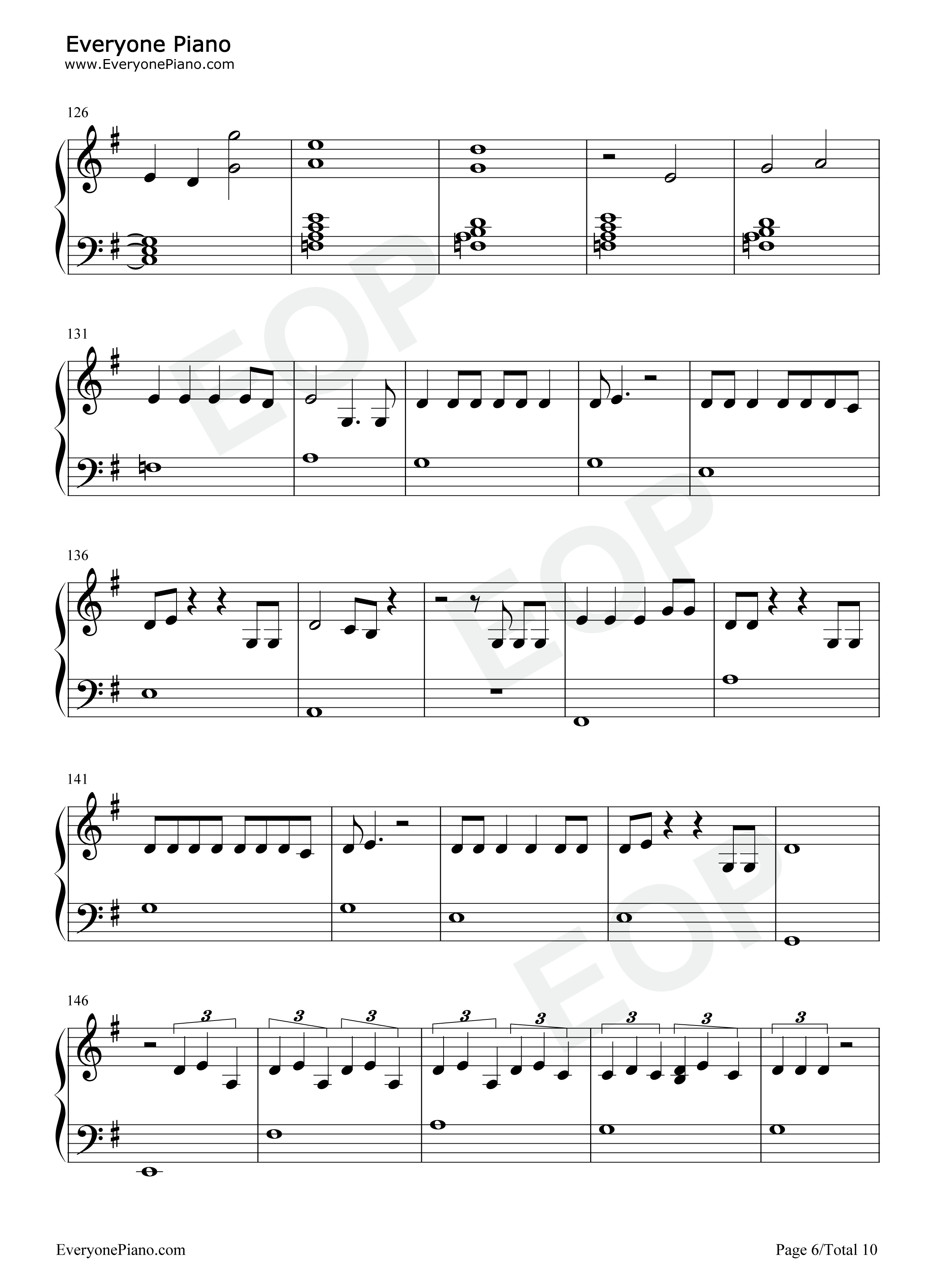 Get Well Soon钢琴谱-Ariana Grande6