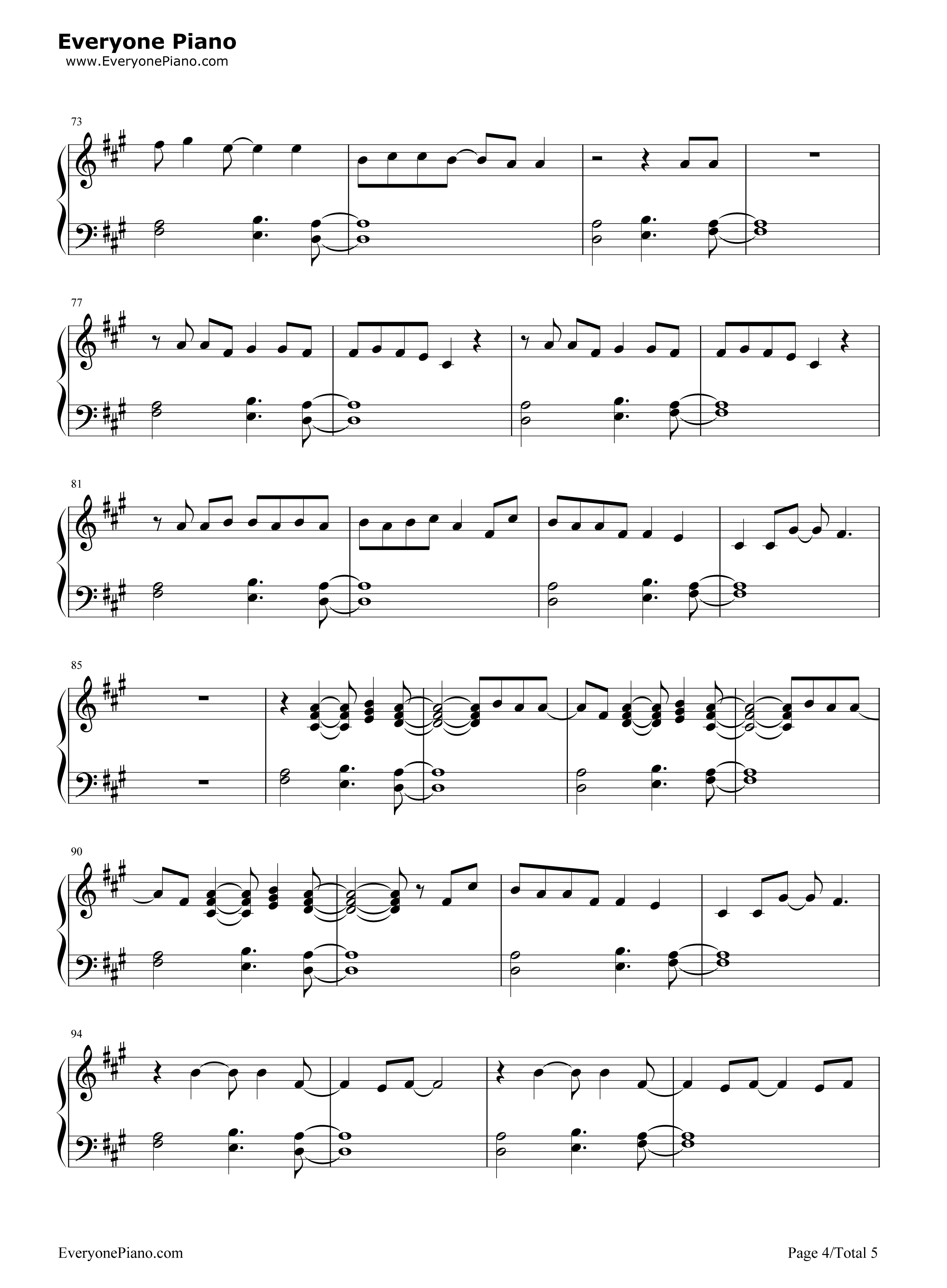 Find You钢琴谱-Nick Jonas4