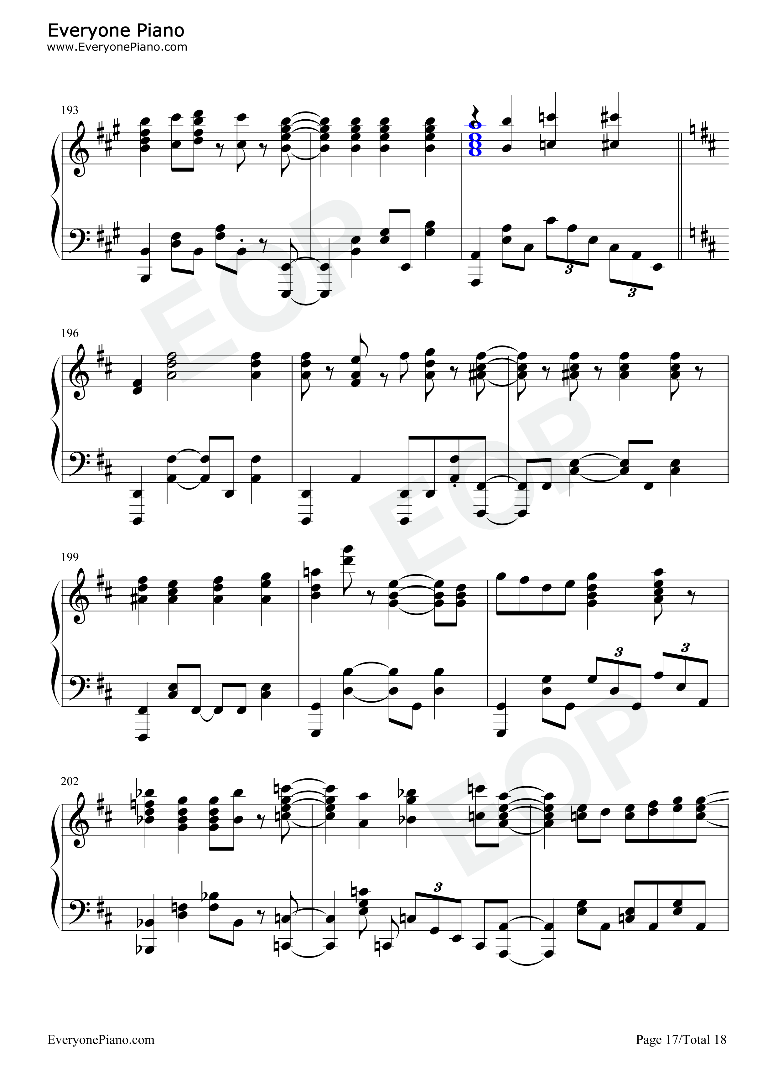 ぐだふわエブリデー钢琴谱-悠木碧17