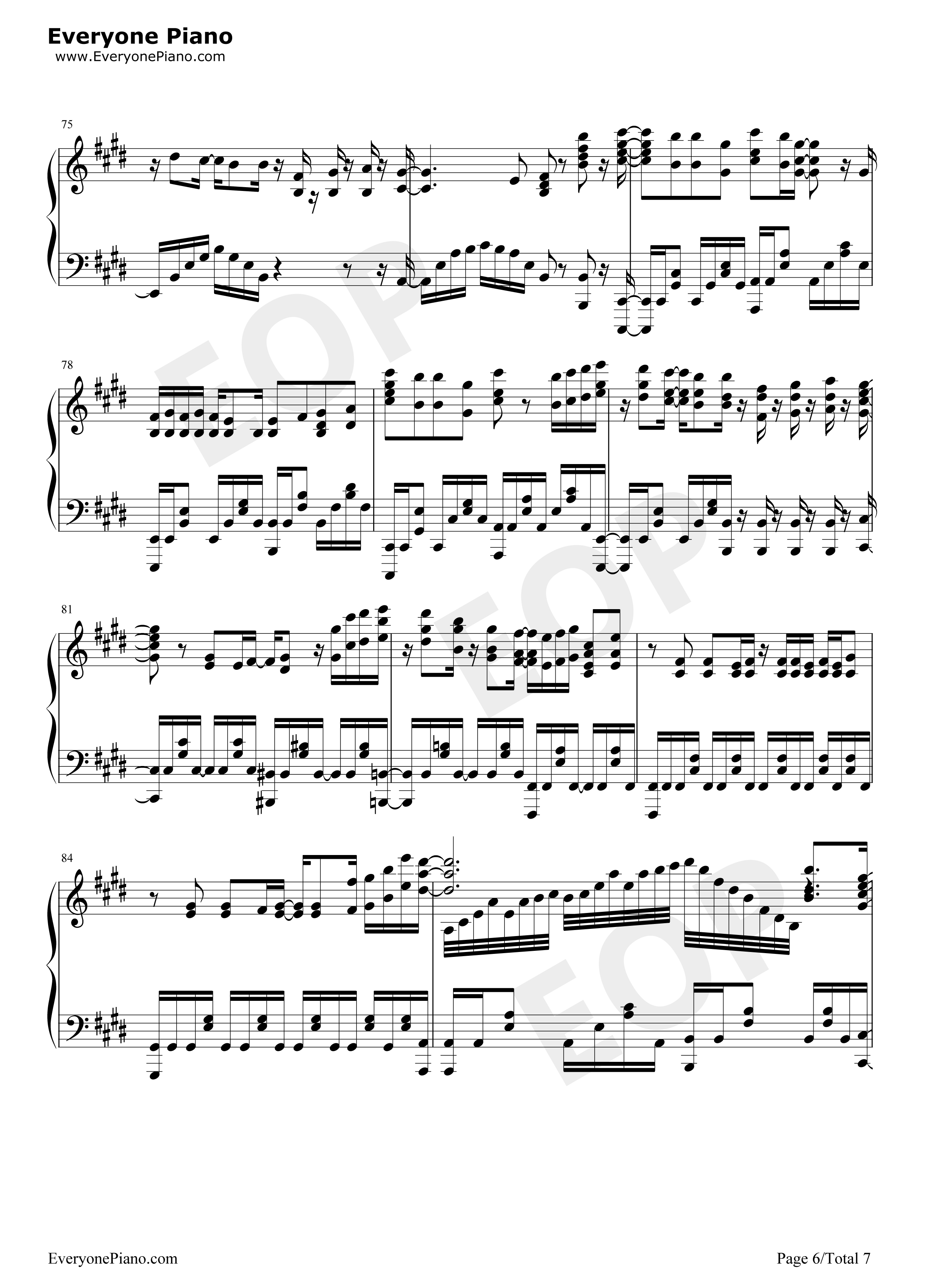 ADAMAS钢琴谱-LiSA6
