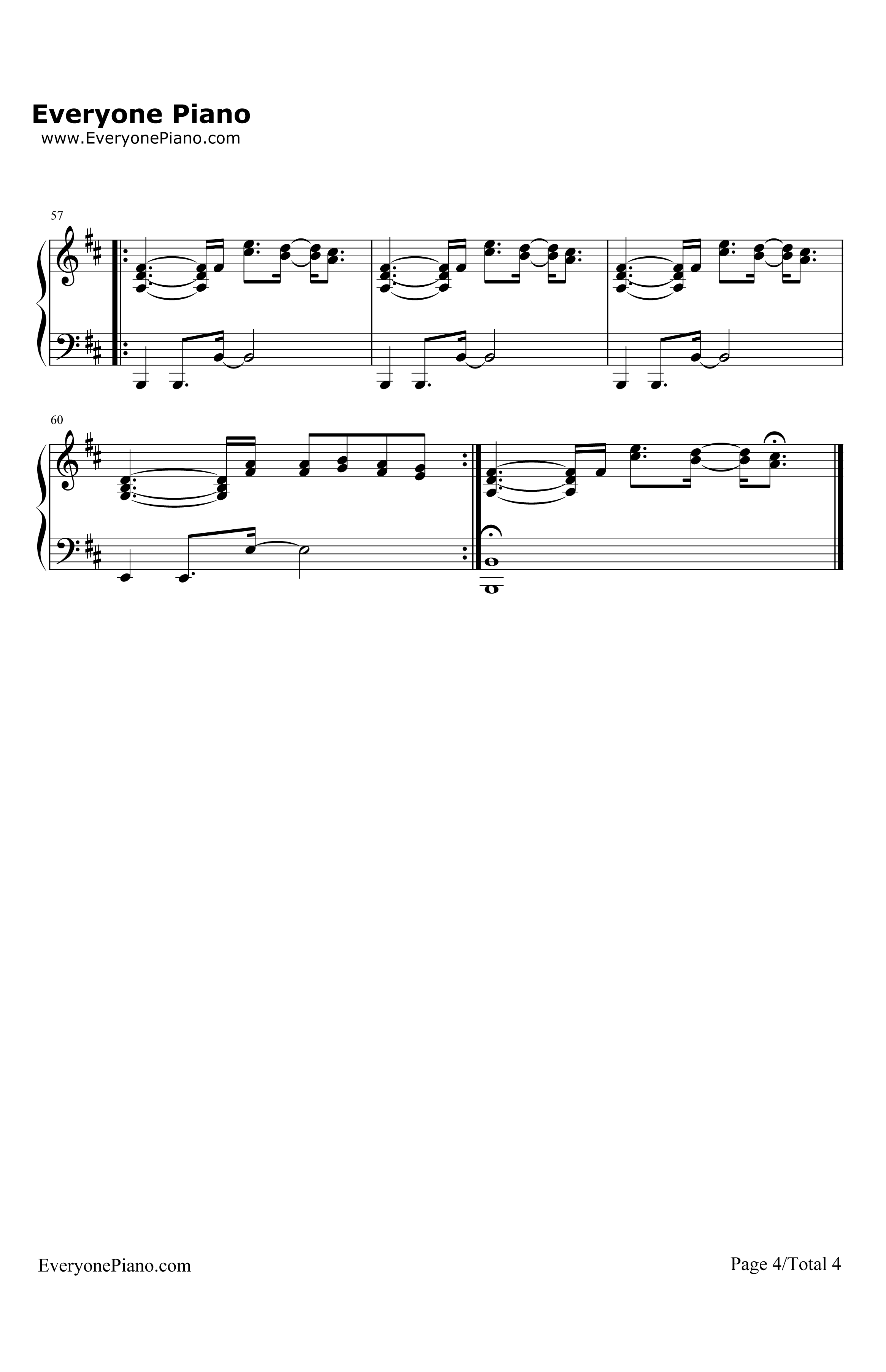 SlowDown钢琴谱-AliciaKeys4