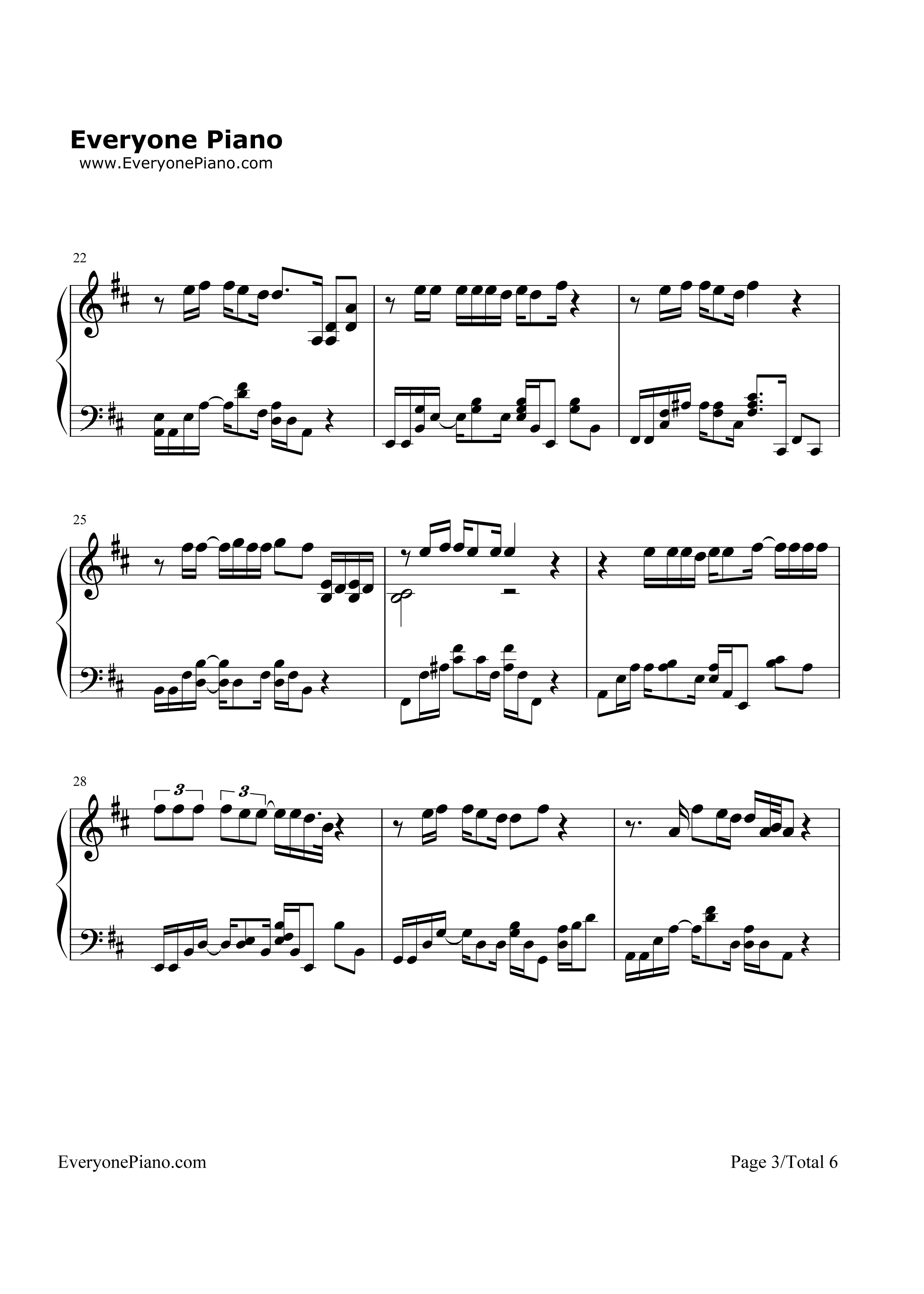加州旅馆(Hotel California)钢琴谱-老鹰乐队  The Eagles3