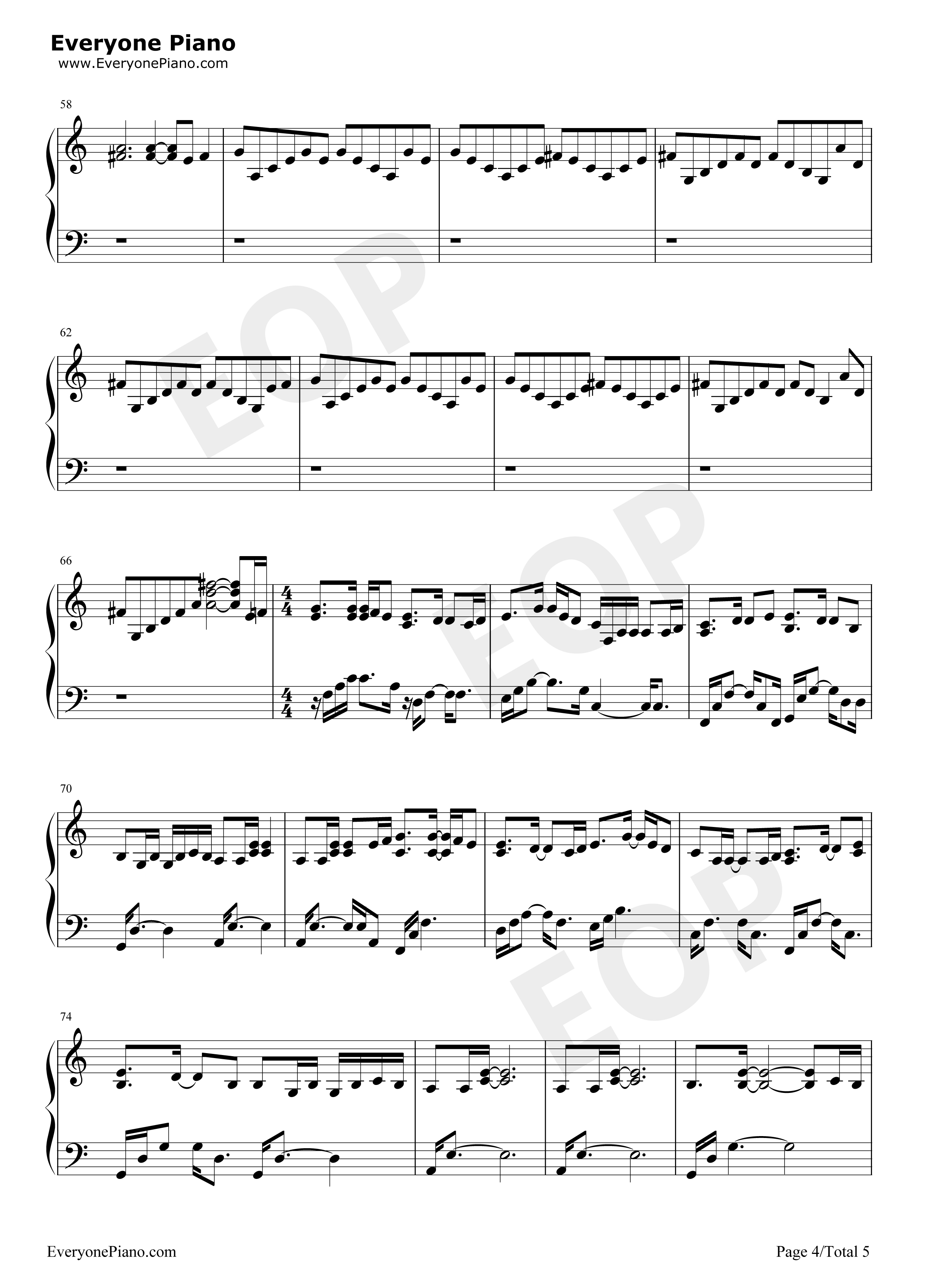 The Whole Truth钢琴谱-Carlos Cipa4
