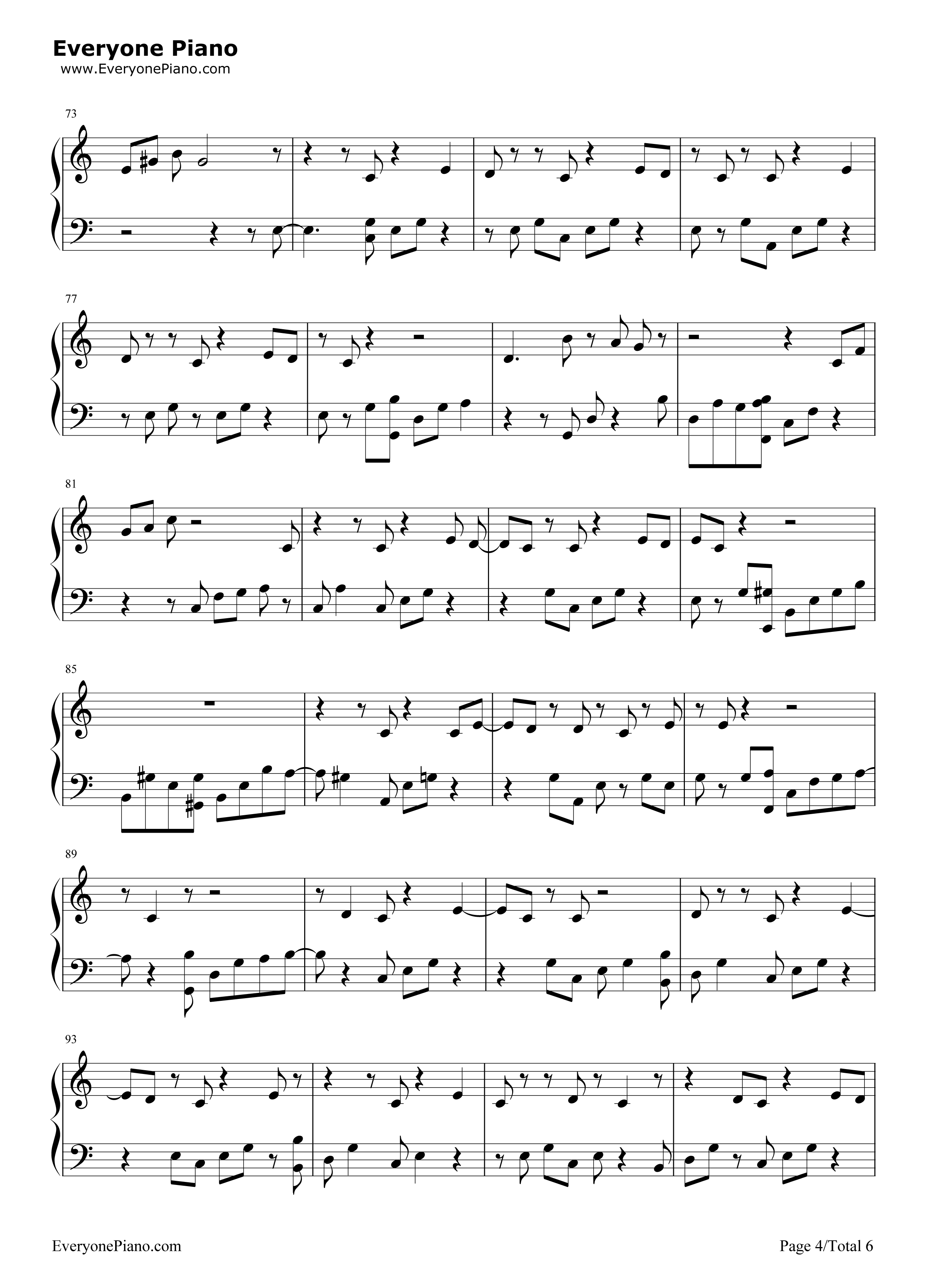 Say It First钢琴谱-Sam Smith4
