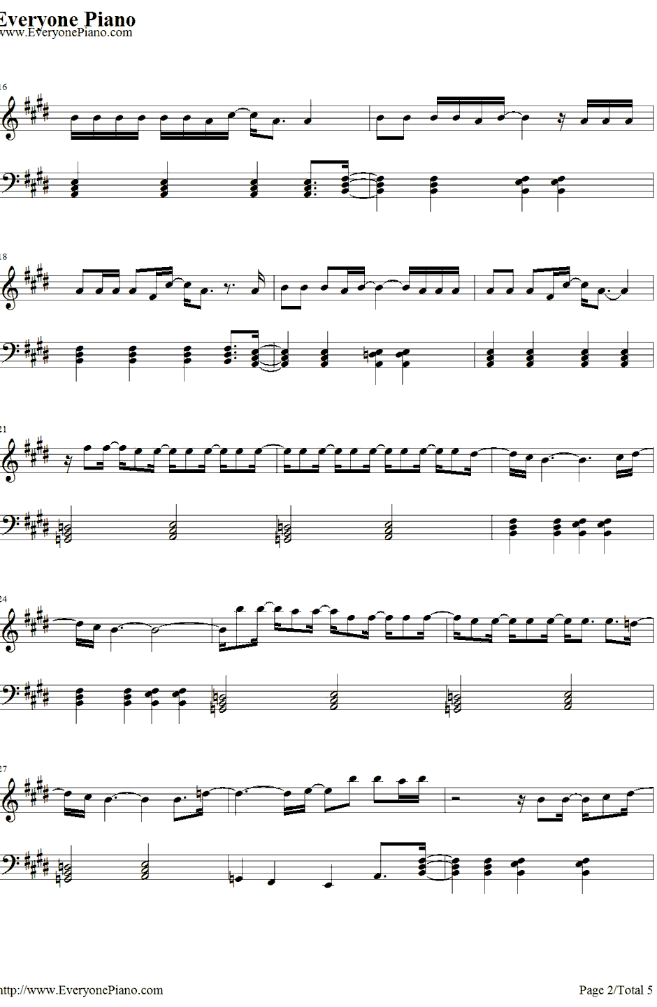 Take Back The Night钢琴谱-JustinTimberlake2