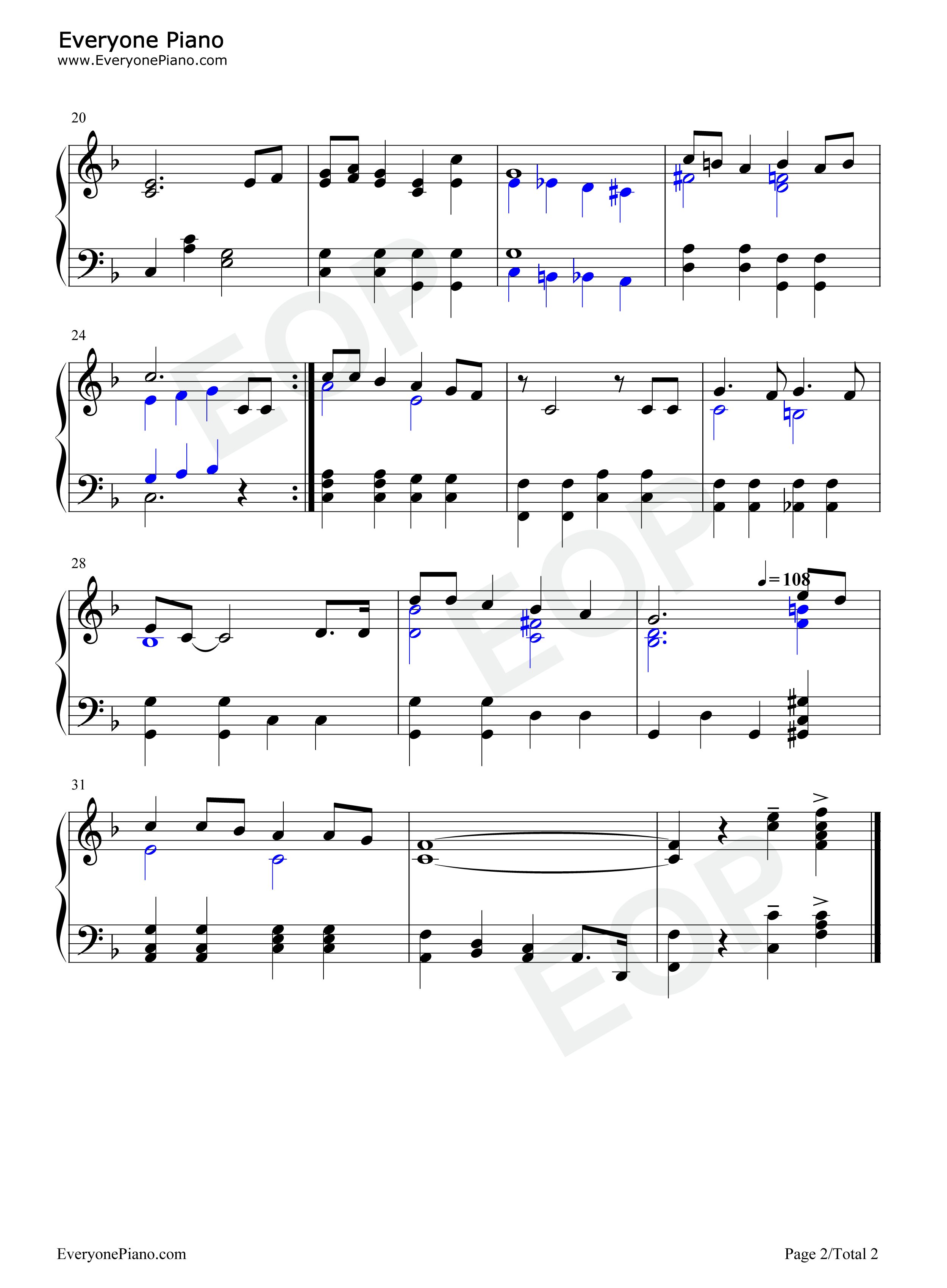 Let It Snow Let It Snow Let It Snow钢琴谱-Jule Styne2
