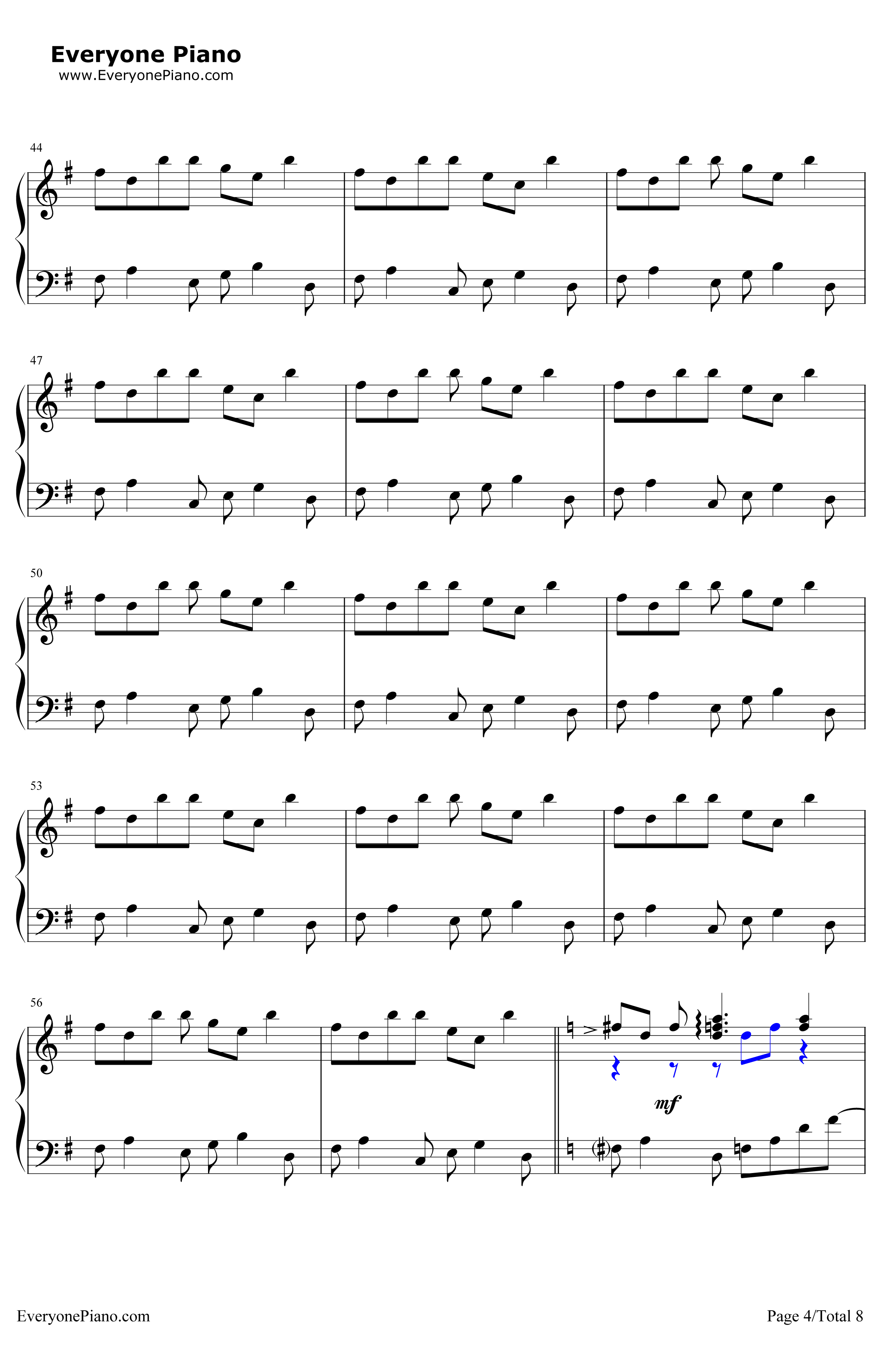恋人を射ち堕とした日钢琴谱-SoundHorizon4