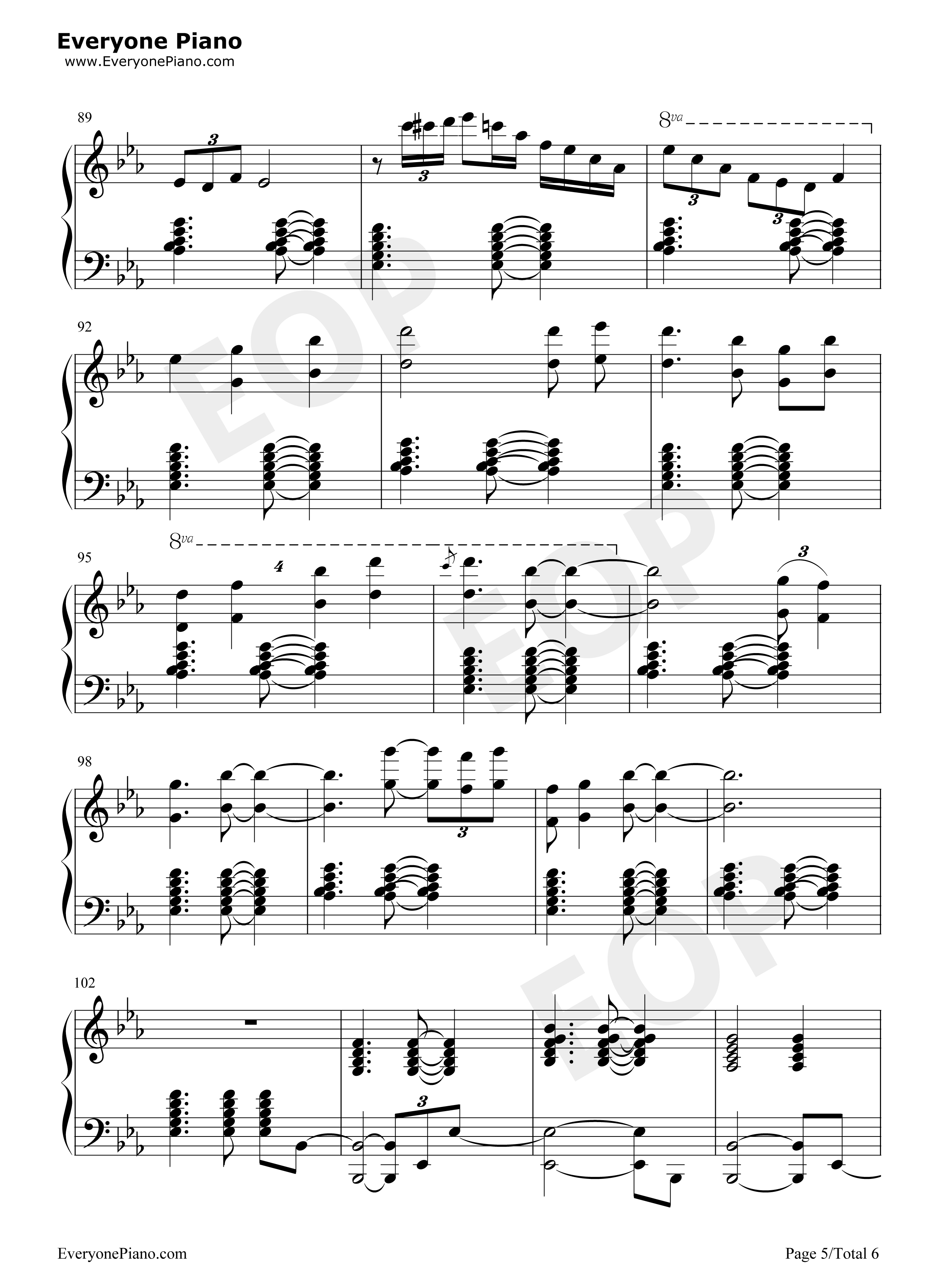 Great Pumpkin Waltz钢琴谱-Vince Guaraldi5