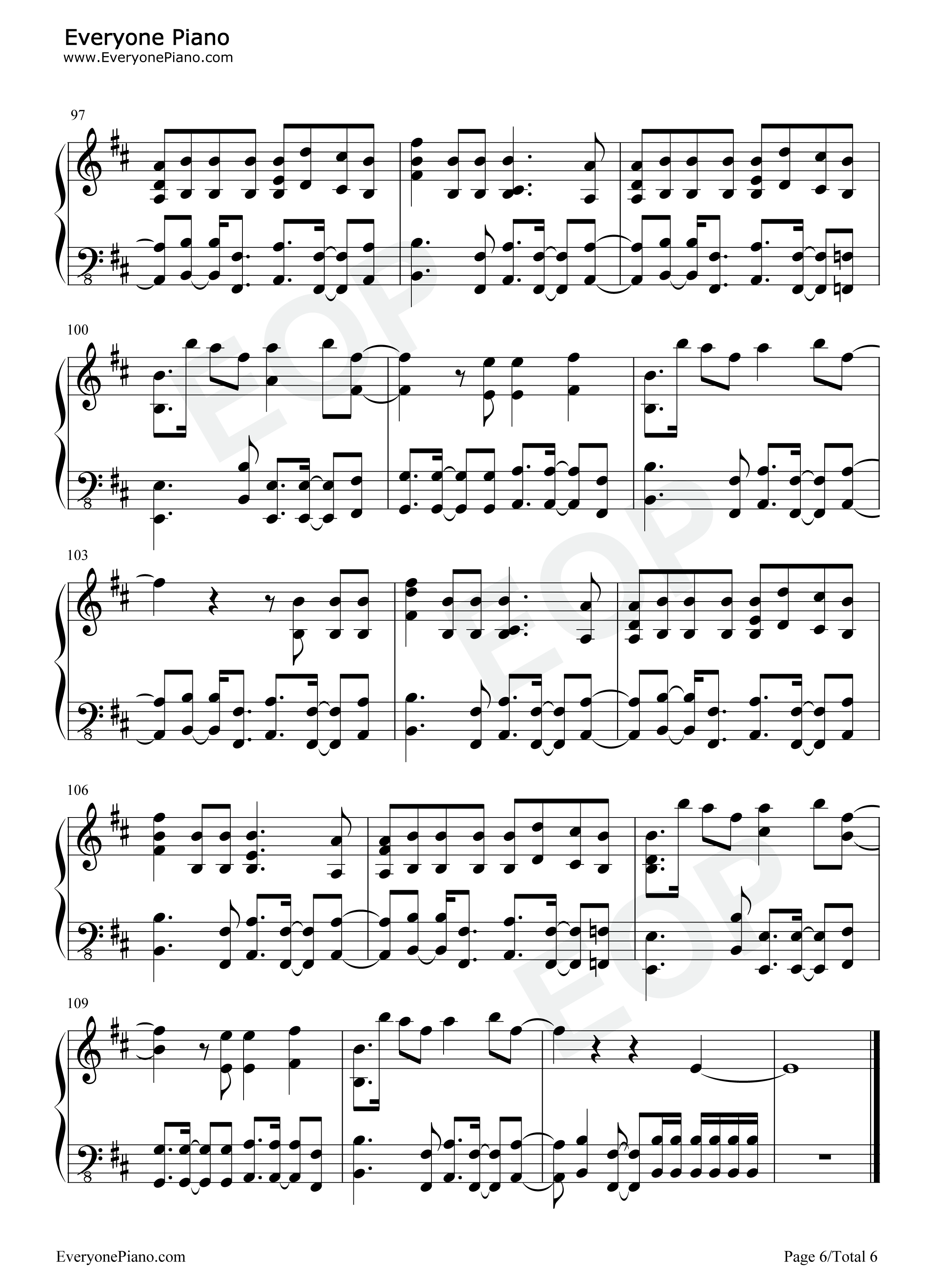 No Roots钢琴谱-Alice Merton6