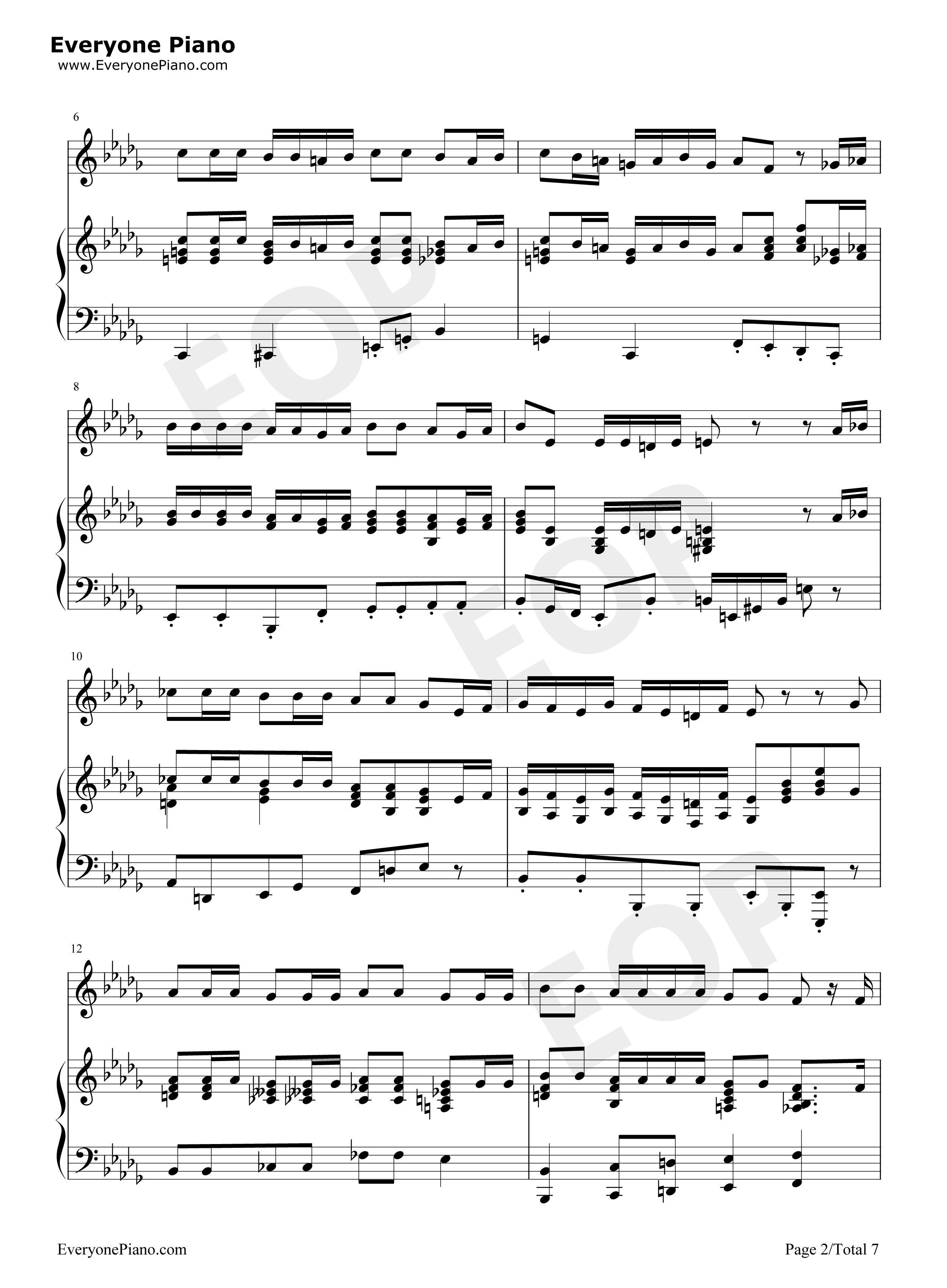 Jack's Lament钢琴谱-Danny Elfman2