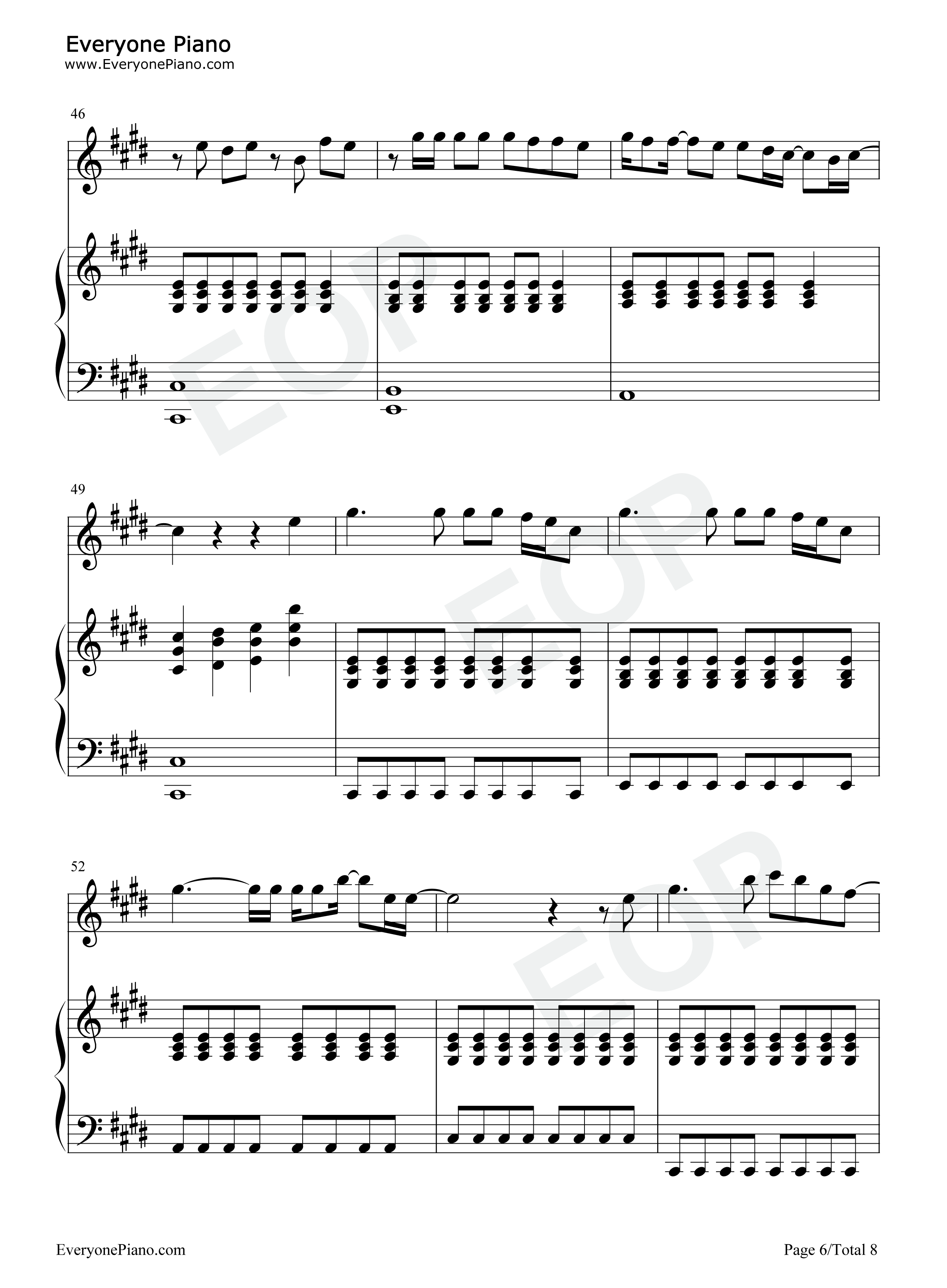 Dream钢琴谱-Imagine Dragons6