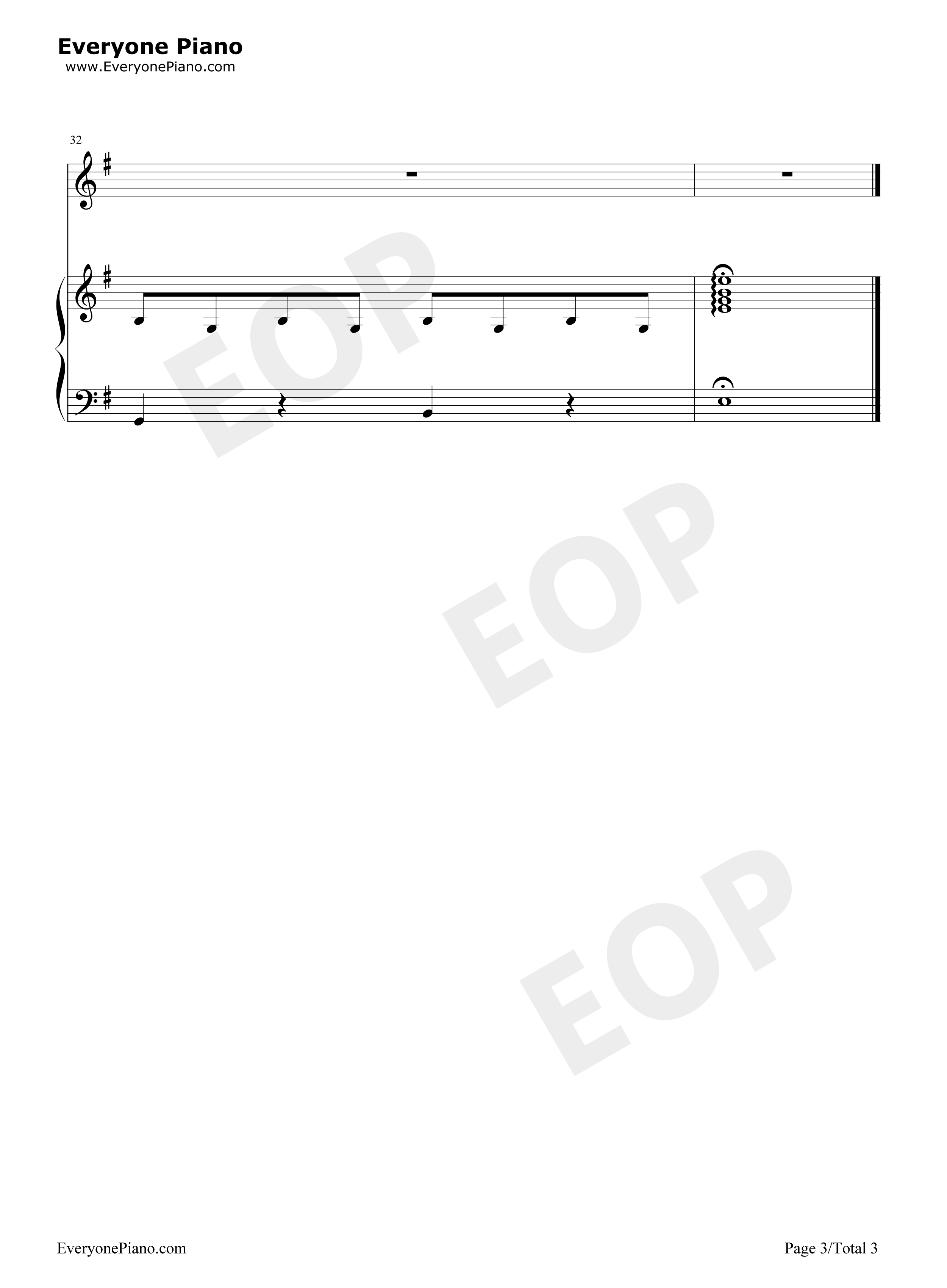 Sally's Song钢琴谱-Danny Elfman3