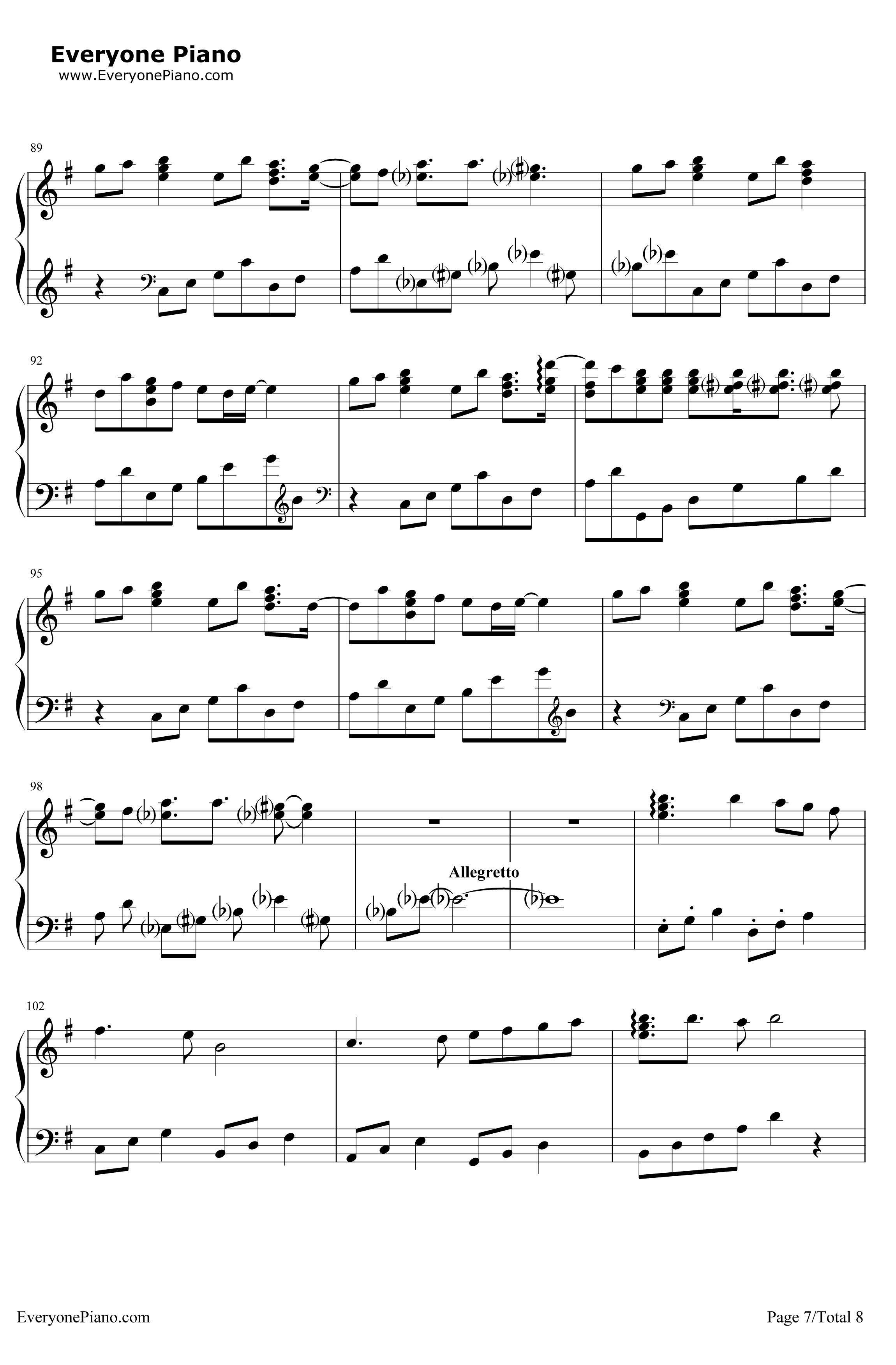 恋人を射ち堕とした日钢琴谱-SoundHorizon7