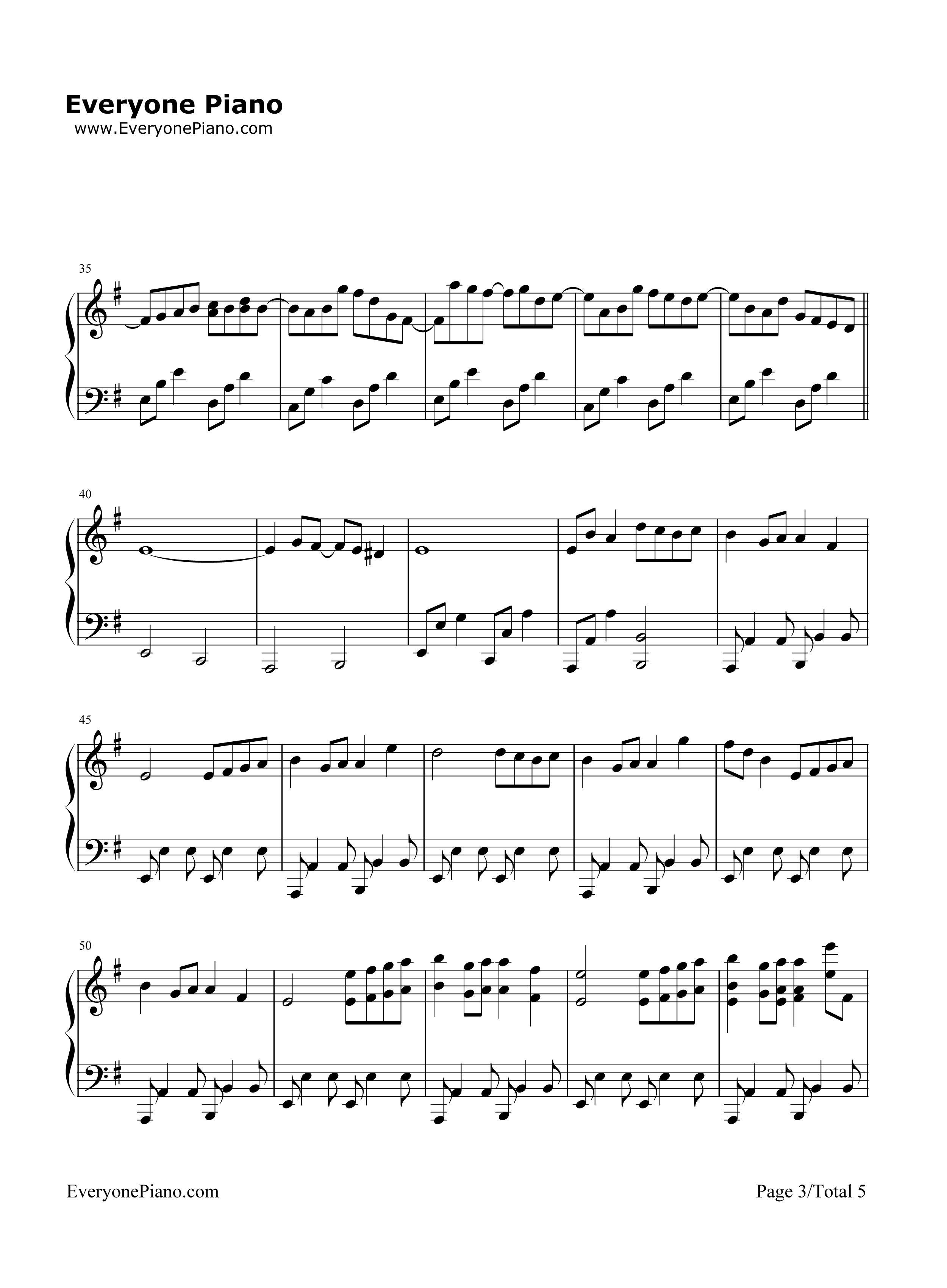 Requiem钢琴谱-柊奈绪3