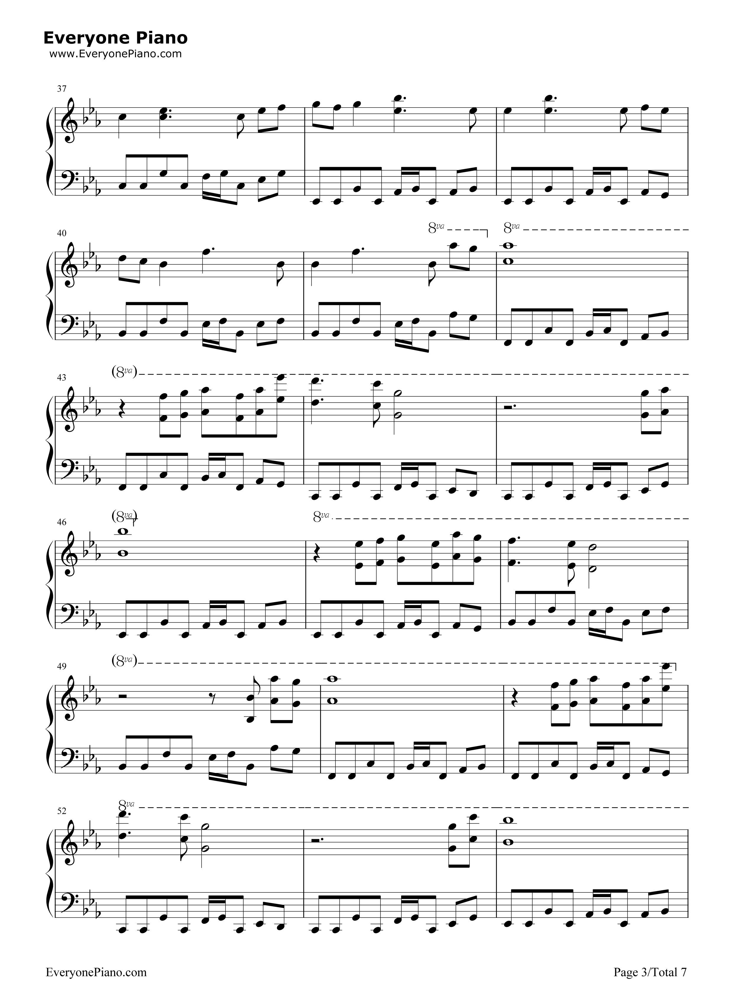 Immortal钢琴谱-Thomas Bergersen3
