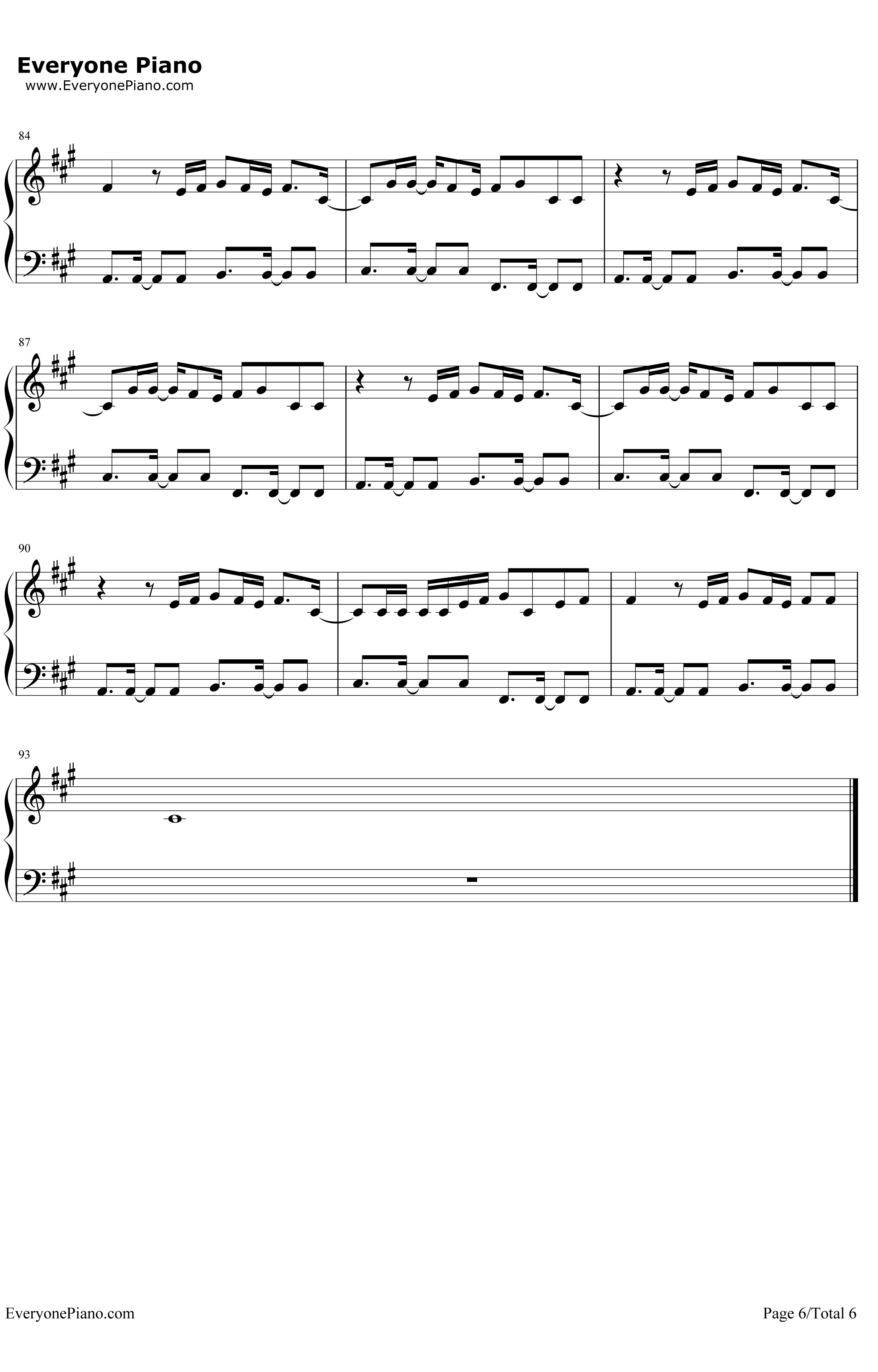 Shape of You钢琴谱-EdSheeran6