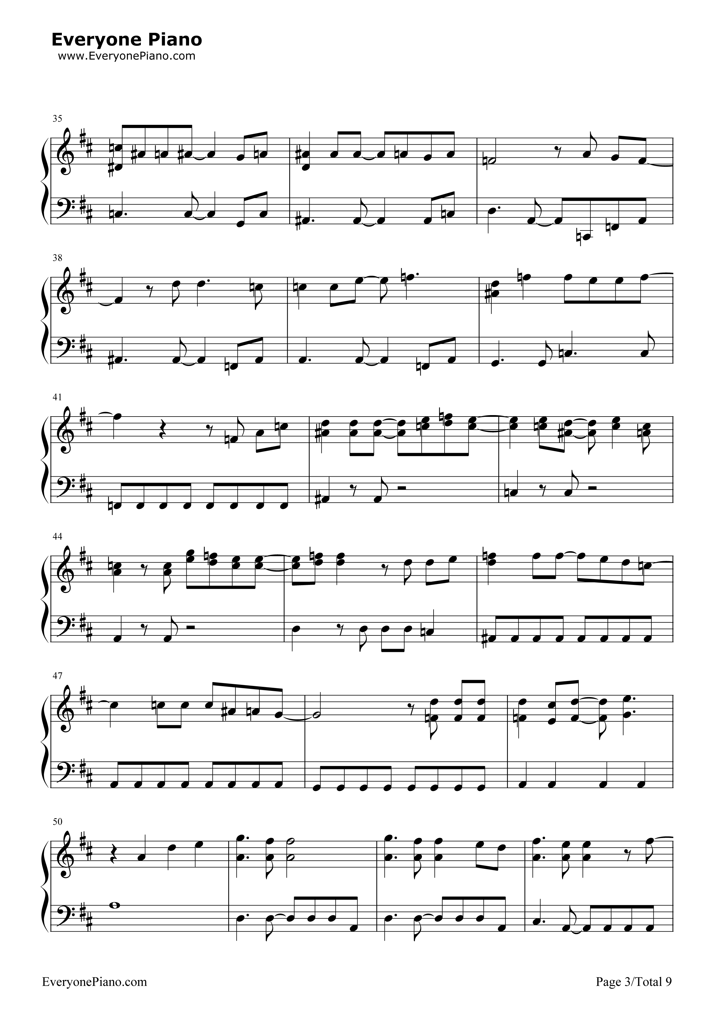 Change The World钢琴谱-V63