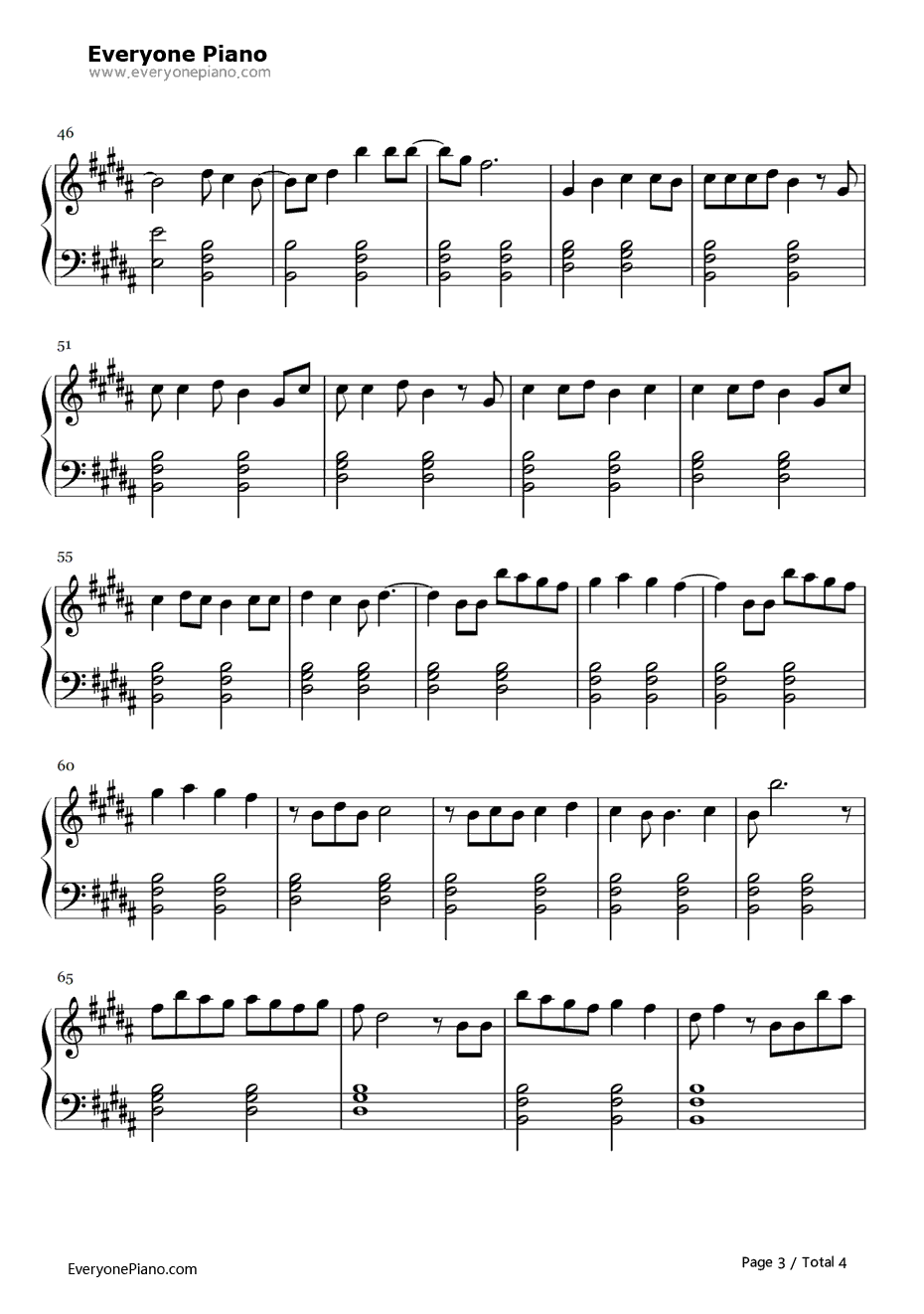 Hallelujah钢琴谱-Panic!attheDisco3
