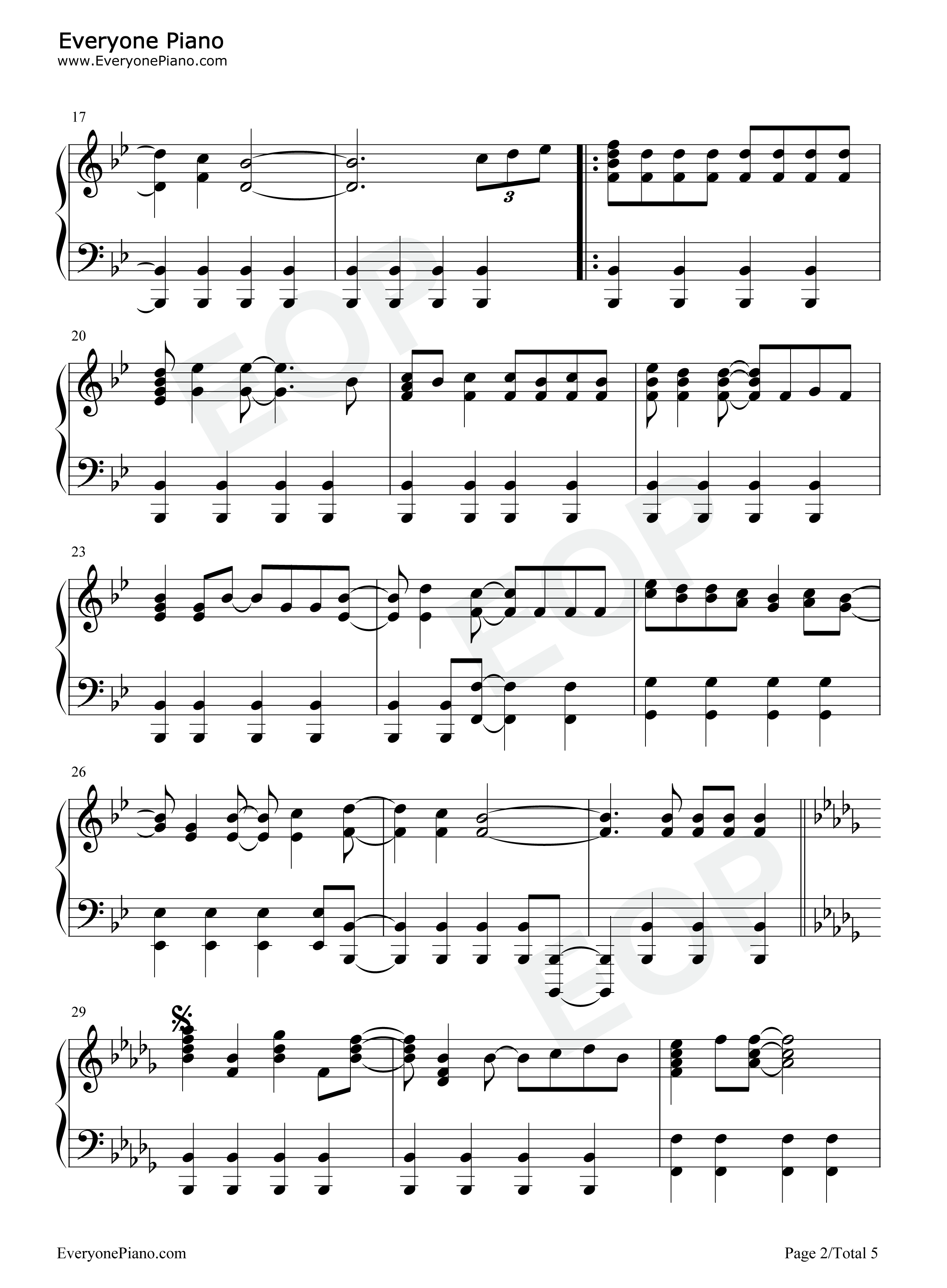 Im Still Standing钢琴谱-Elton John Bernie Taupin2