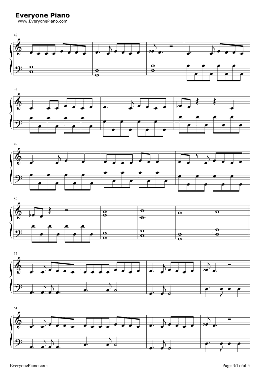 PrayerinC钢琴谱-LillyWoodandthePrick3