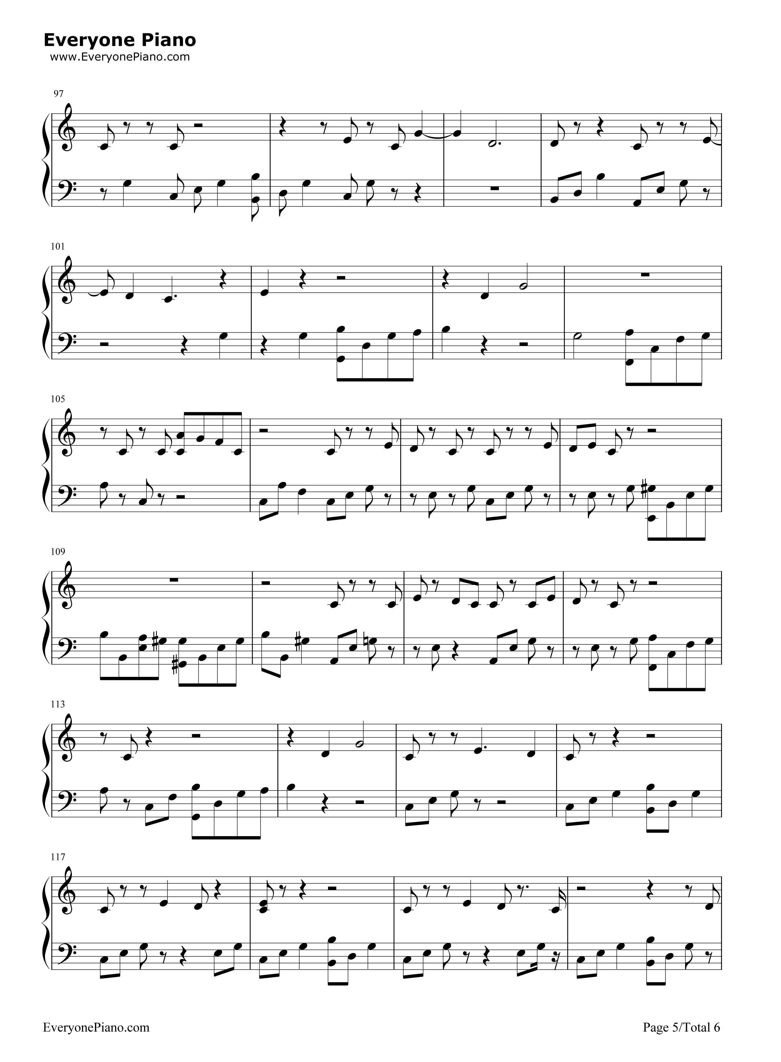 Say It First钢琴谱-Sam Smith5