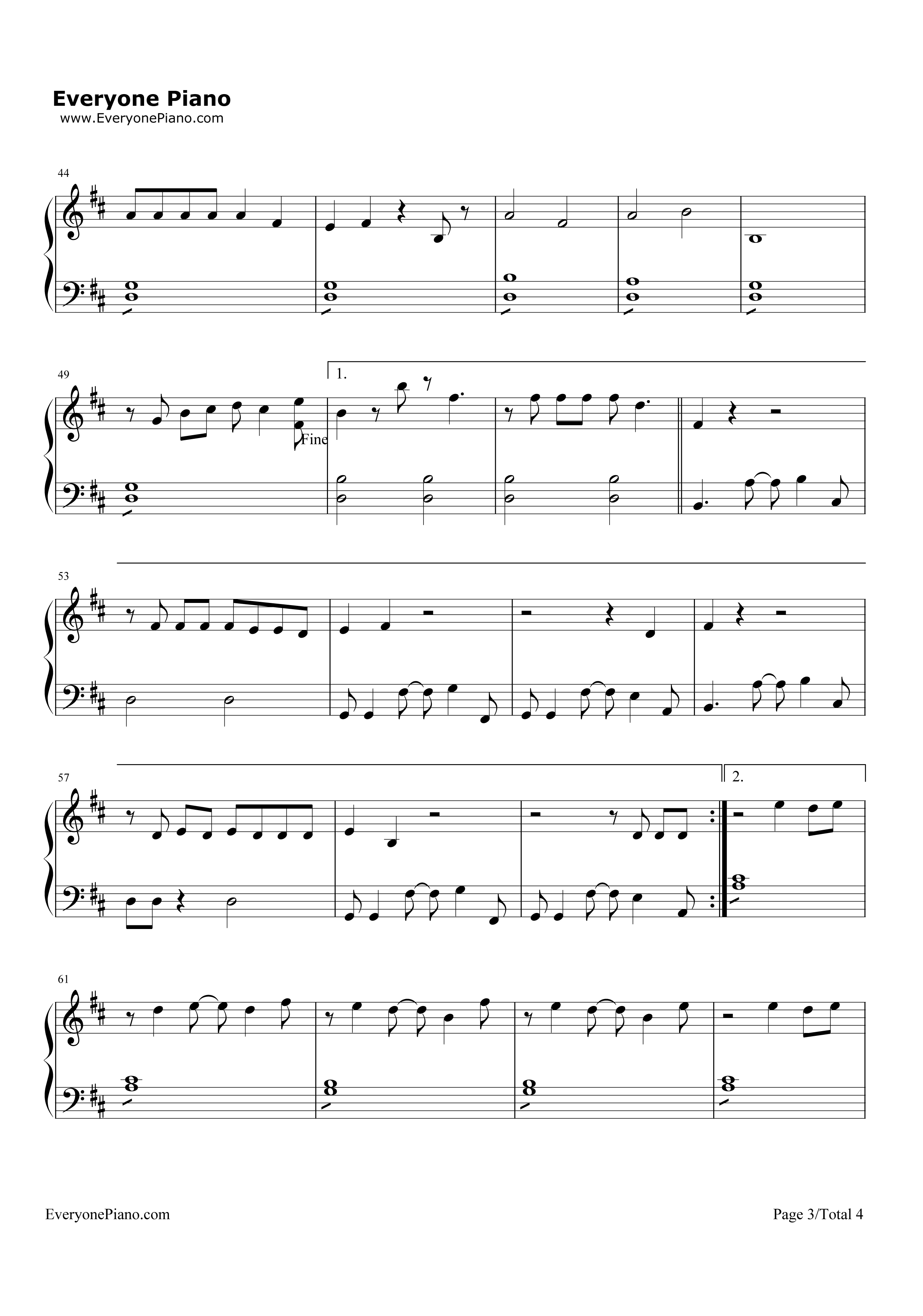 Girls Girls Boys钢琴谱-Panic at the Disco3