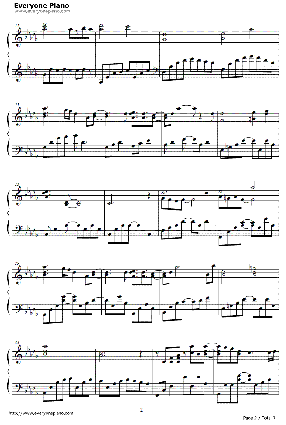 To Far Away Times钢琴谱-Yasunori Mitsuda-《超时空之轮》片尾曲2